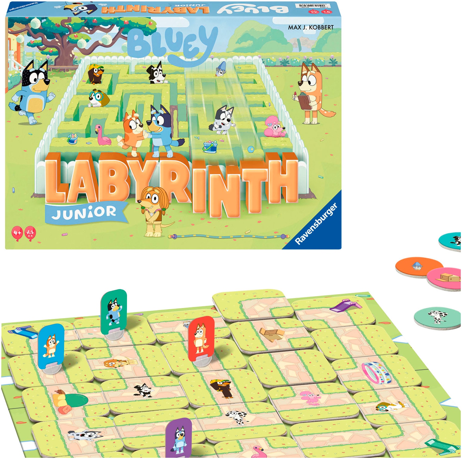 Ravensburger Spiel »Bluey, Junior Labyrinth«, Made in Europe