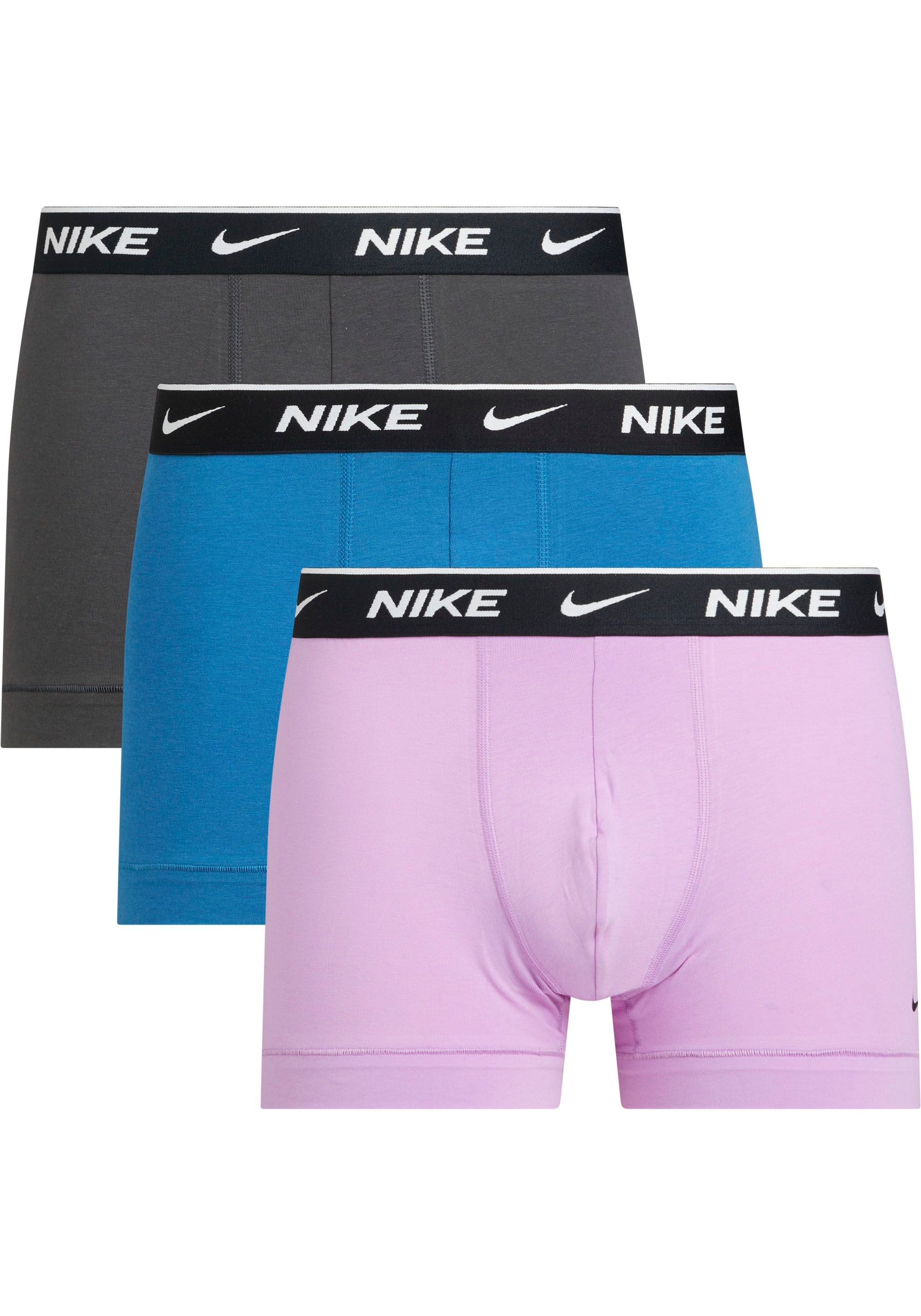 NIKE Underwear Trunk "TRUNK 3PK", (Packung, 3er-Pack), mit NIKE Logo-Elastikbund (3 Stück)