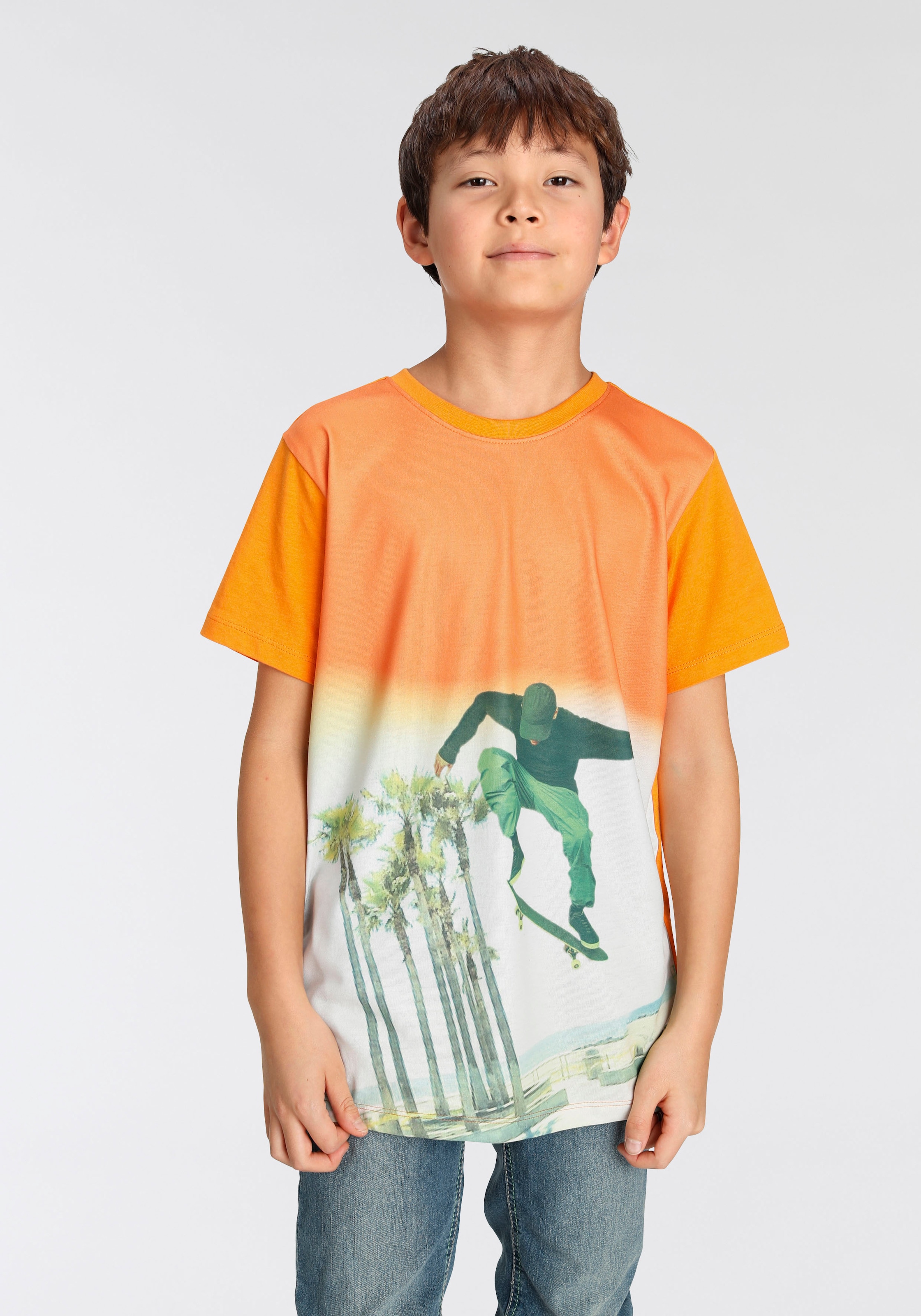 KIDSWORLD T-Shirt »SKATER«, Fotodruck kaufen online | BAUR