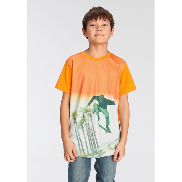 KIDSWORLD T-Shirt »SKATER«, Fotodruck online kaufen | BAUR