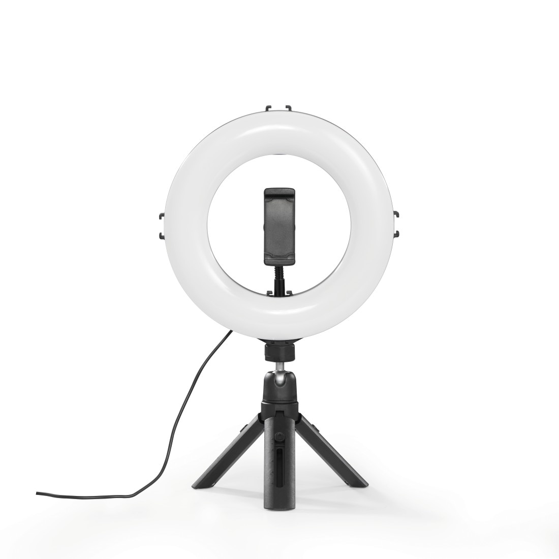 Ringlicht »LED Ringleuchte mit Stativ für Handy, Webcam, Mikrofon, Videokonferenz«