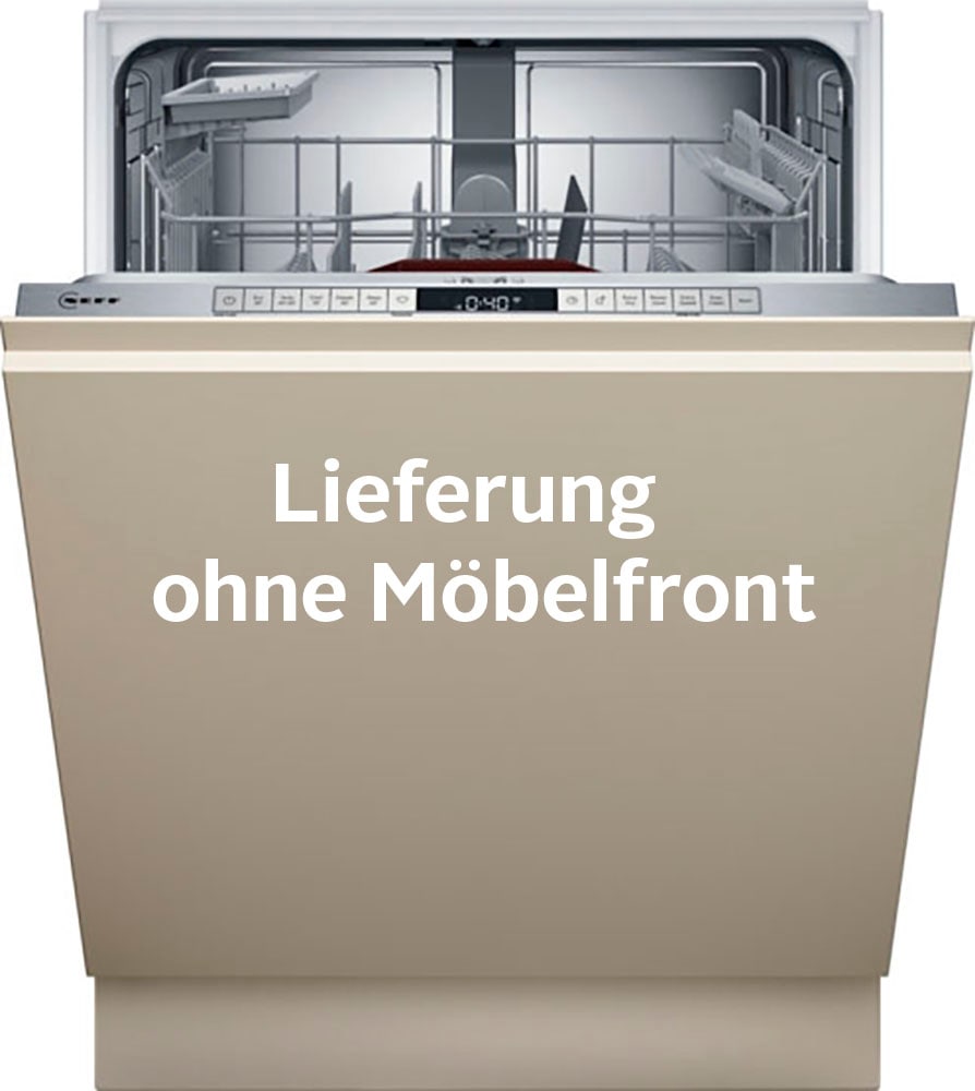 NEFF vollintegrierbarer Geschirrspüler N 50 "S275EAX08E", 13 Maßgedecke, Gap Light: seitliches Licht zeigt Reinigungsvor