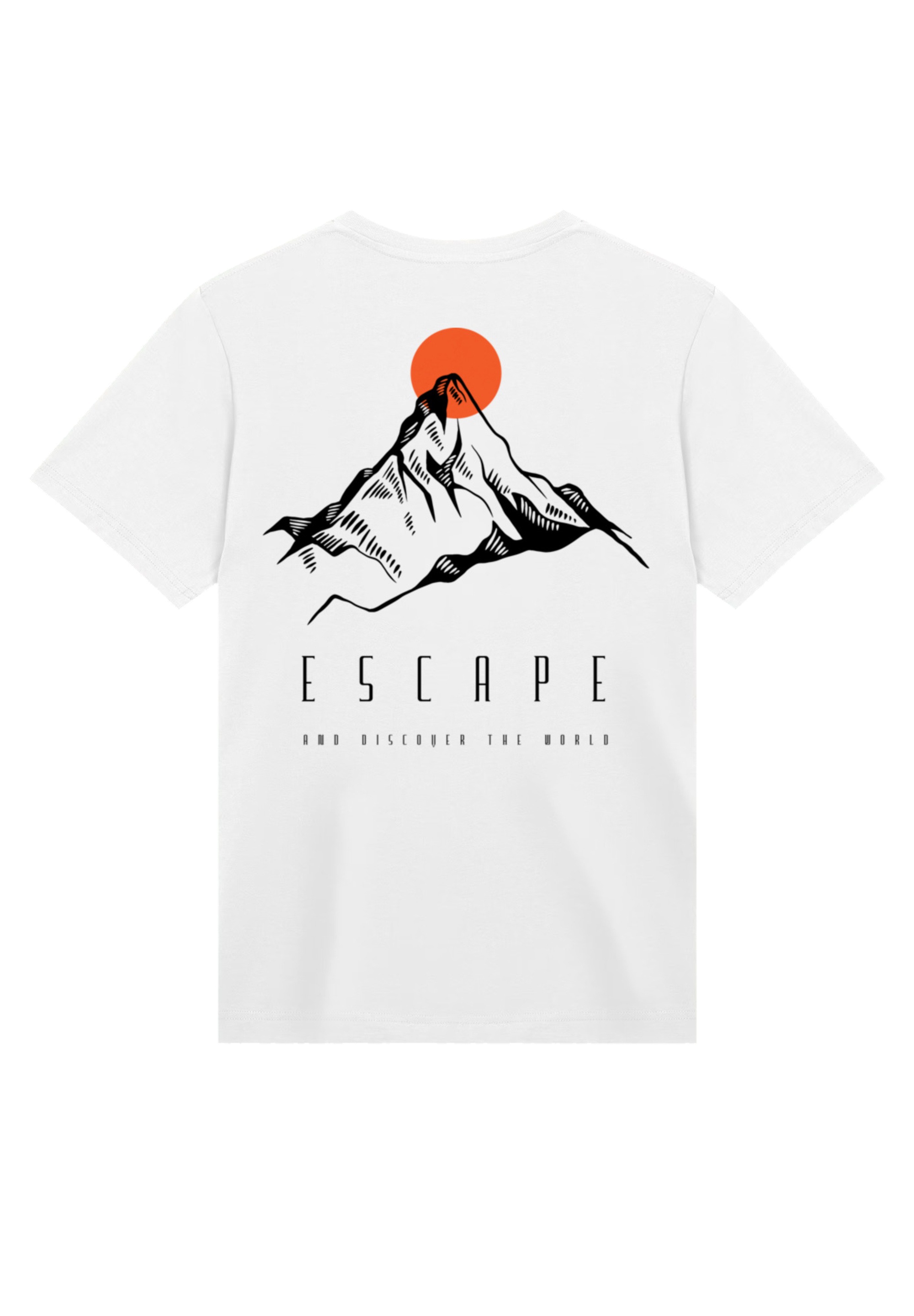F4NT4STIC T-Shirt »Escape Discover the World Mountain« Premium Qualität, ESCAPE Collection