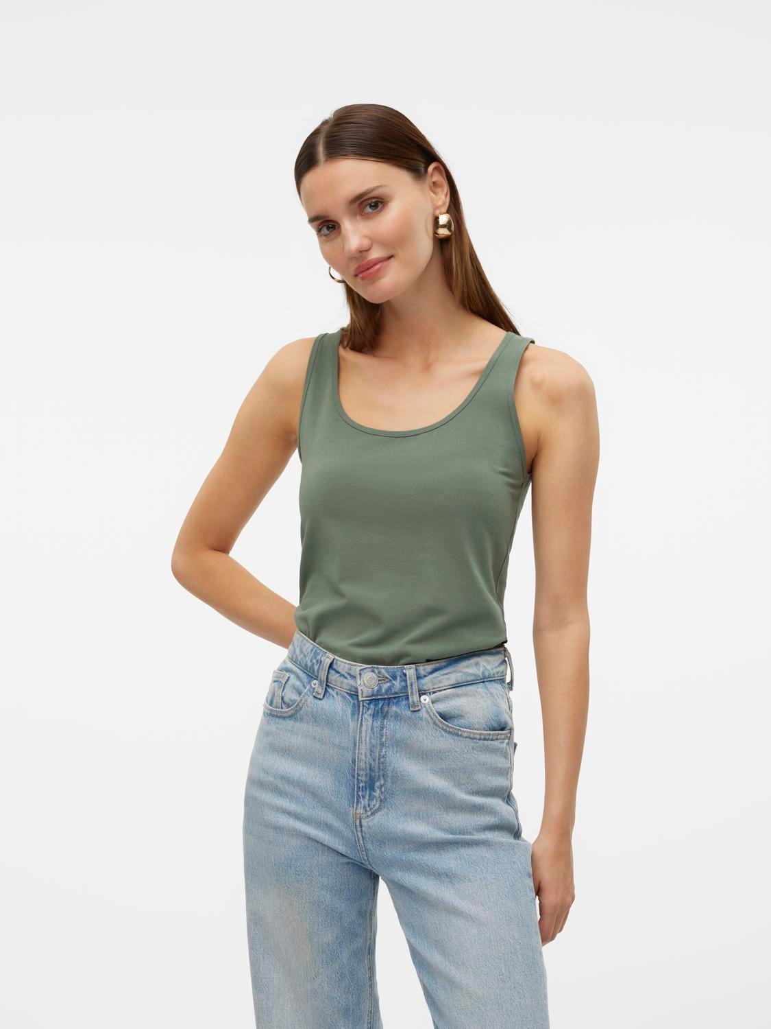 Vero Moda Shirttop "VMLULU LONG TANK TOP JRS GA NOOS"