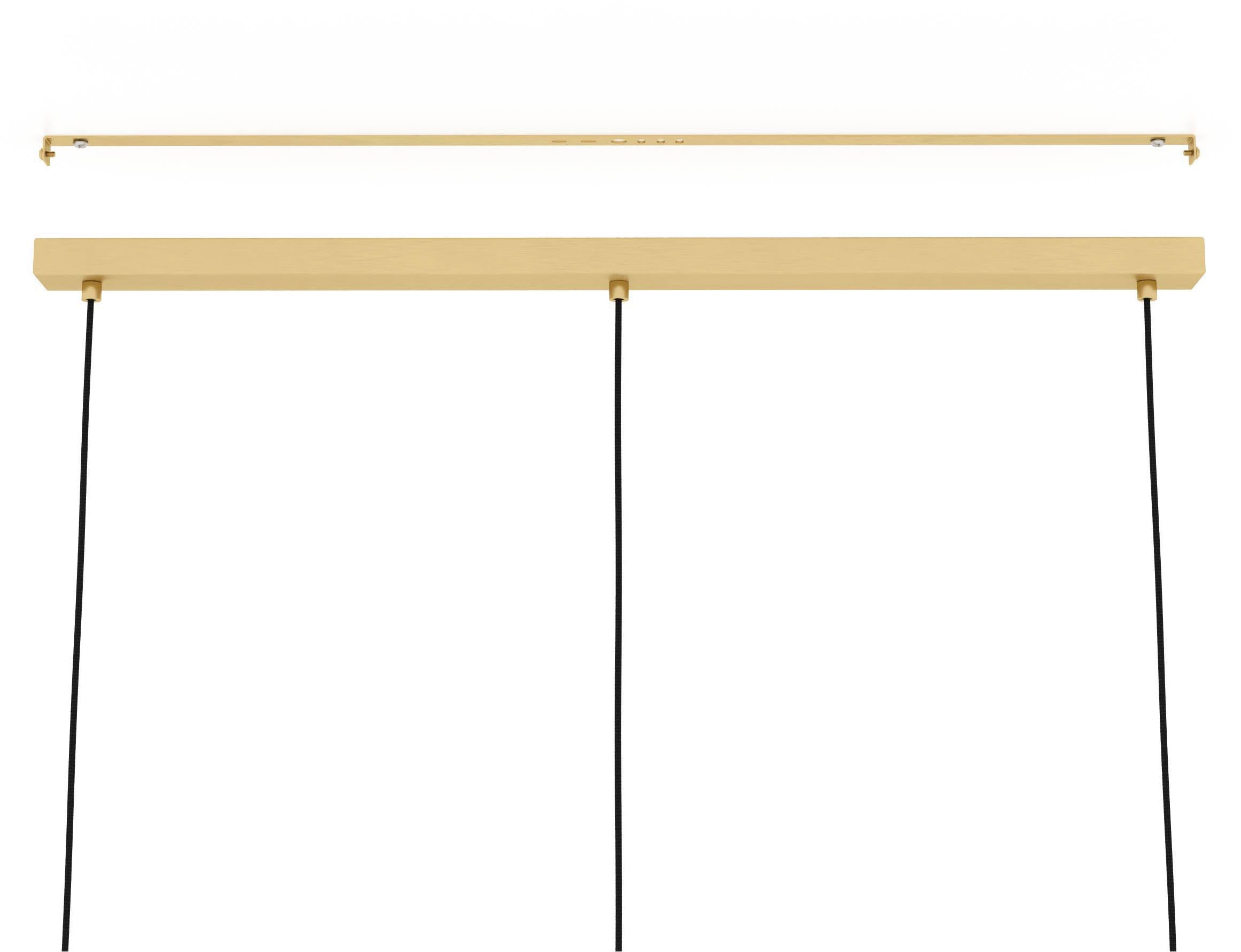 EGLO Hängeleuchte »Caprarola Pendellampe, messing, Hängeleuchte, Esszimmerlampe, Lampe« E27 1 Stk. Esszimmerlampe, Hängeleuchte mit E27 Fassung, 90 cm