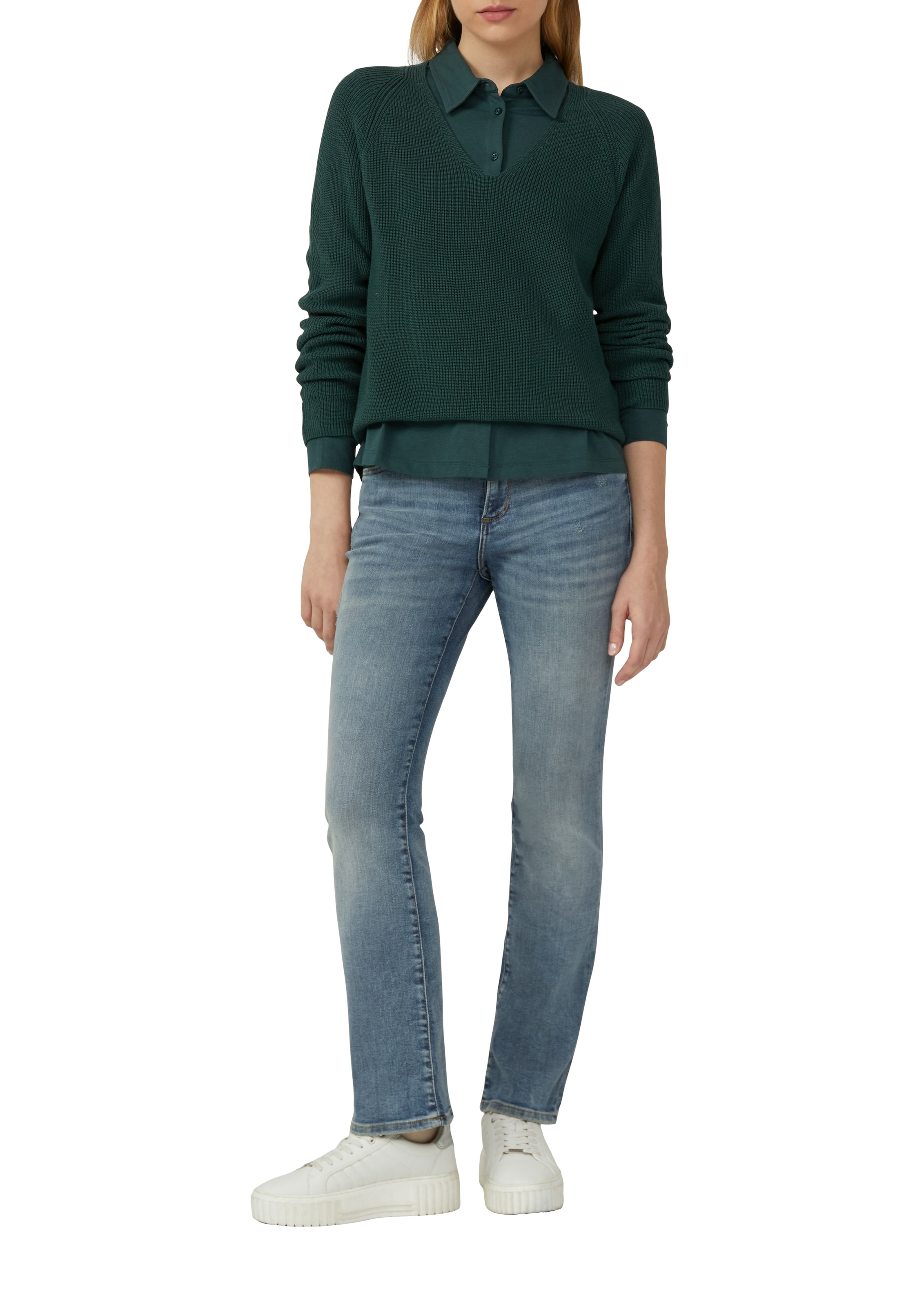 s.Oliver Strickpullover, mit V-Ausschnitt