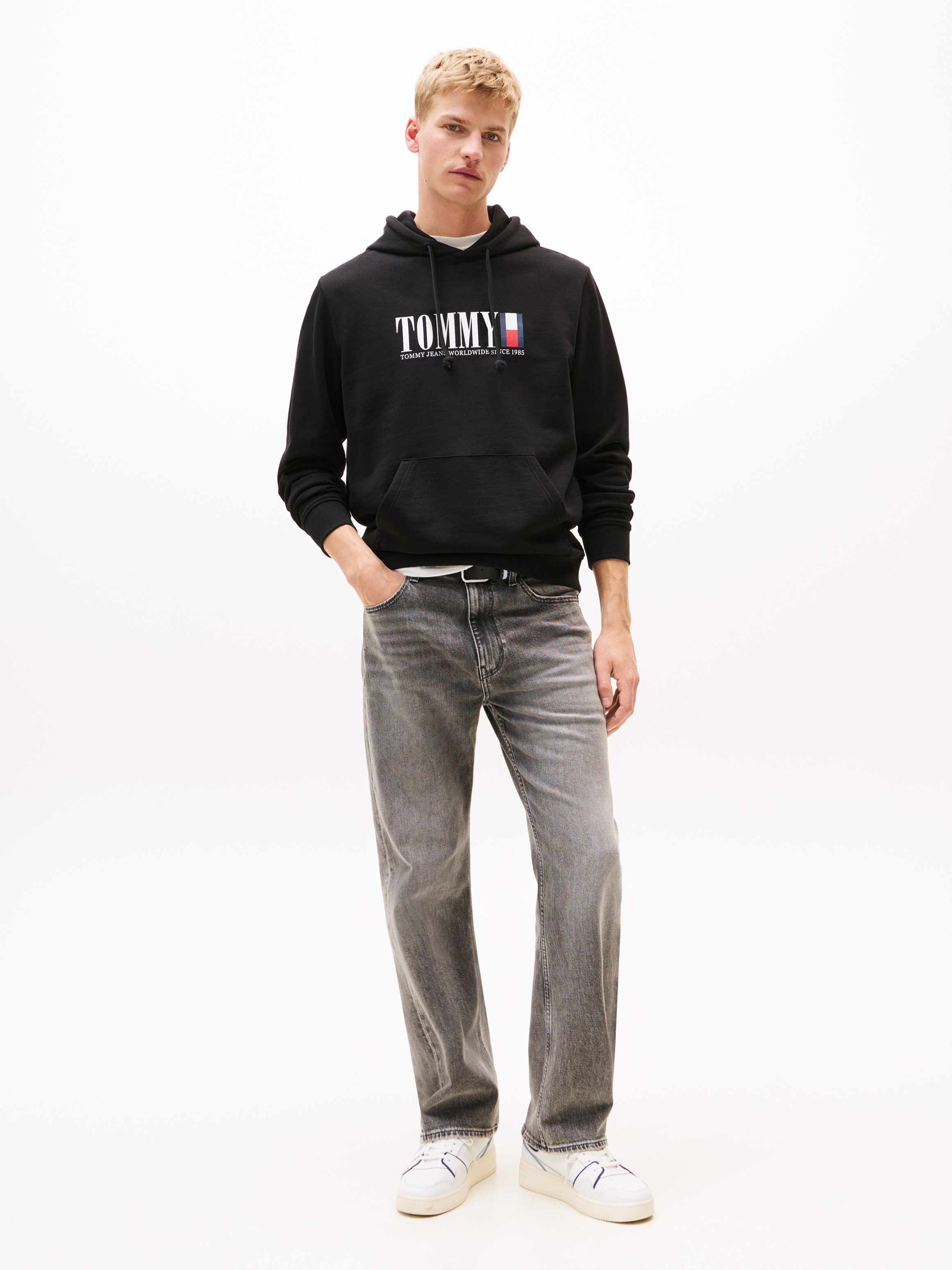 Tommy Jeans Hoodie "TJM REG RWB DNA GRAPHIC HOODIE" günstig online kaufen