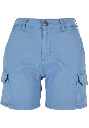 Cargohose »Urban Classics Damen Ladies High Waist Cargo Shorts«, (1 tlg.)