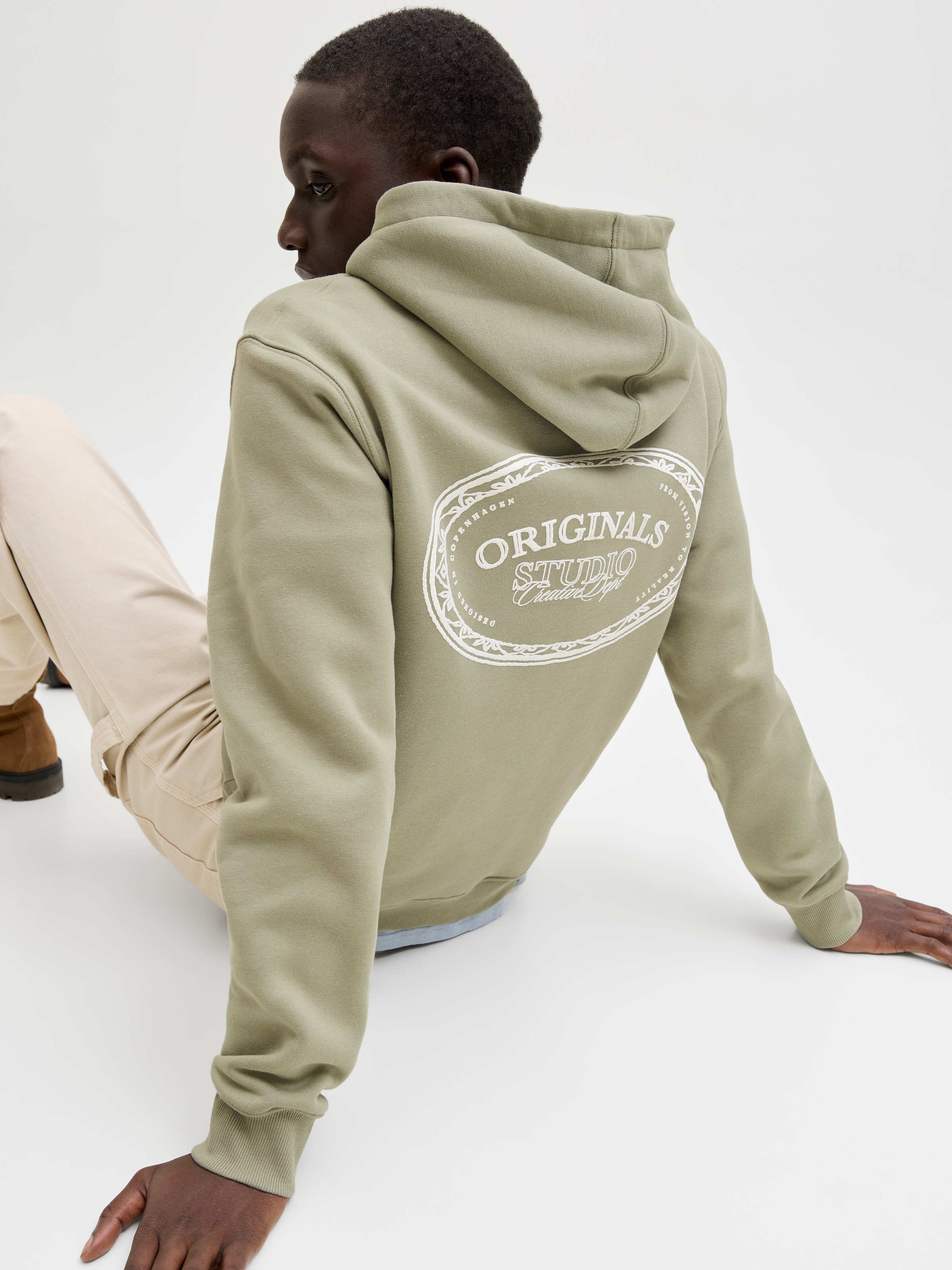 Jack & Jones Kapuzensweatshirt "JORGREENE BRANDING SWEAT HOOD CH" günstig online kaufen