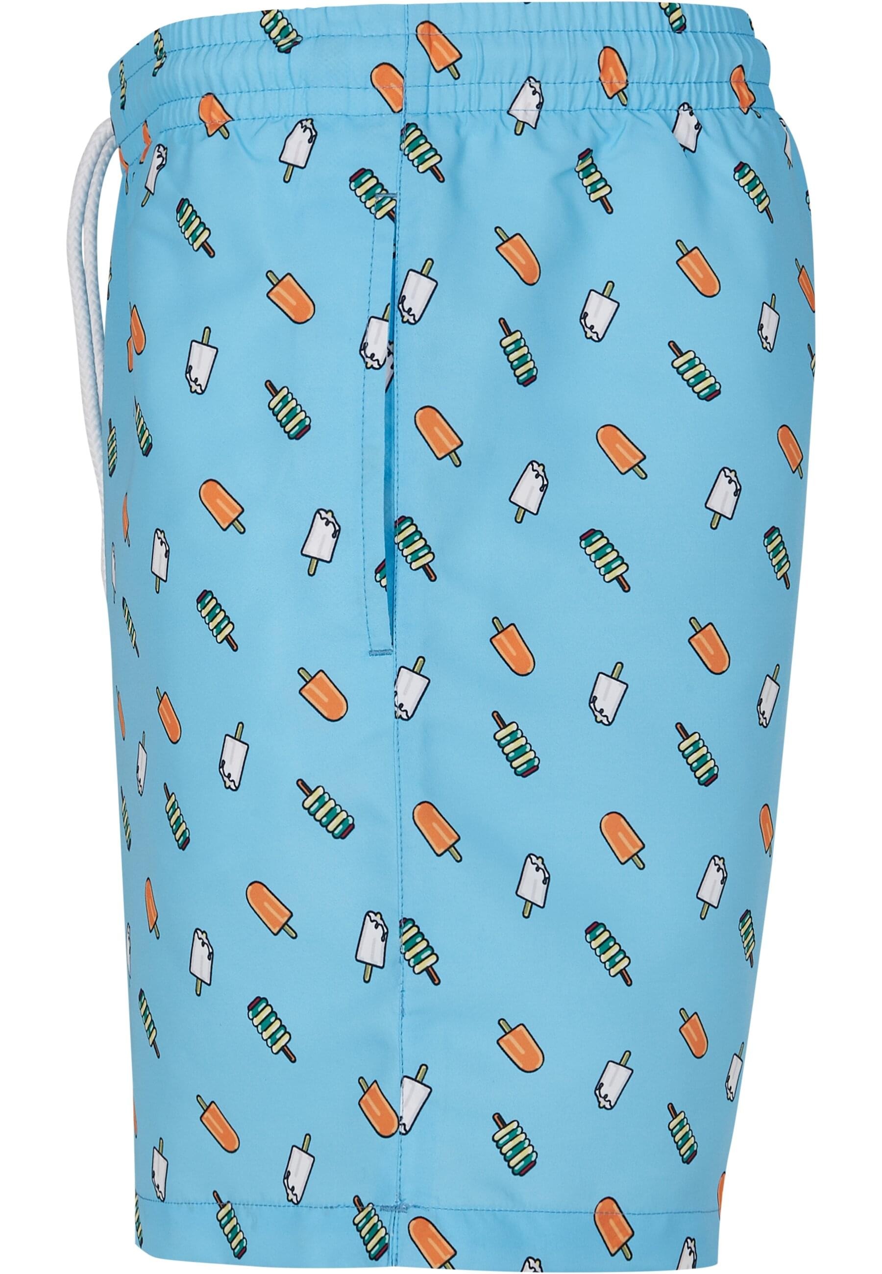 URBAN CLASSICS Badeshorts »Urban Classics Herren Pattern Swim Shorts«