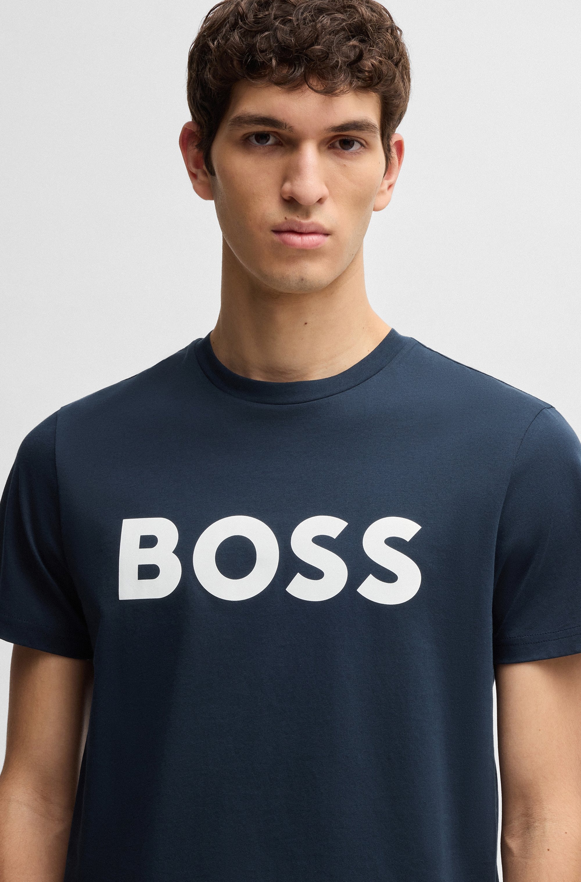 BOSS ORANGE T-Shirt »Thinking«, (1 tlg.), mit Logodruck