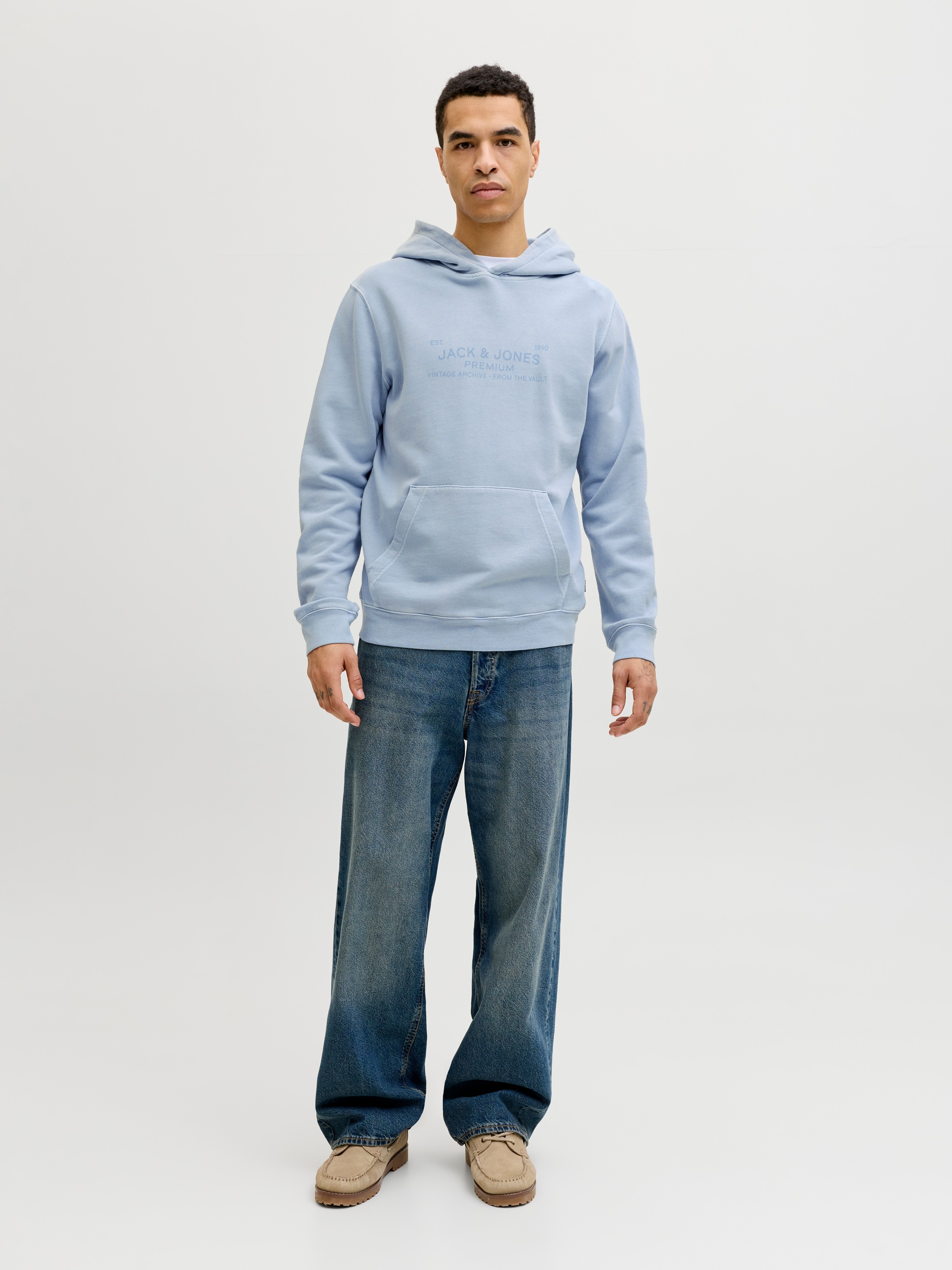 Thumbnail - Jack & Jones Kapuzensweatshirt "JPRBLUAIDEN HOOD SWEAT", Baumwolle, regular fit