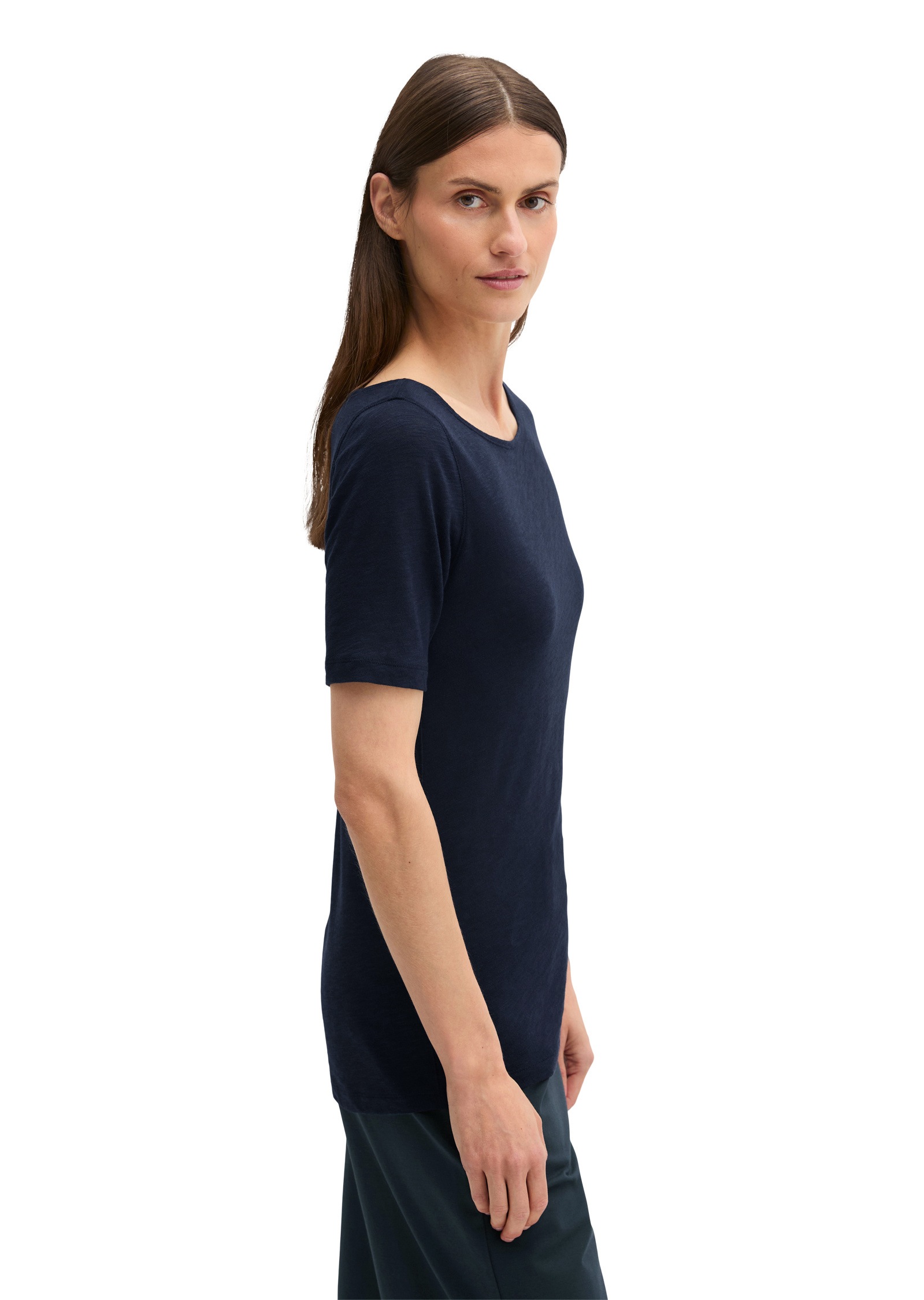 Marc OPolo T-Shirt "mit U-Boot-Ausschnitt" günstig online kaufen