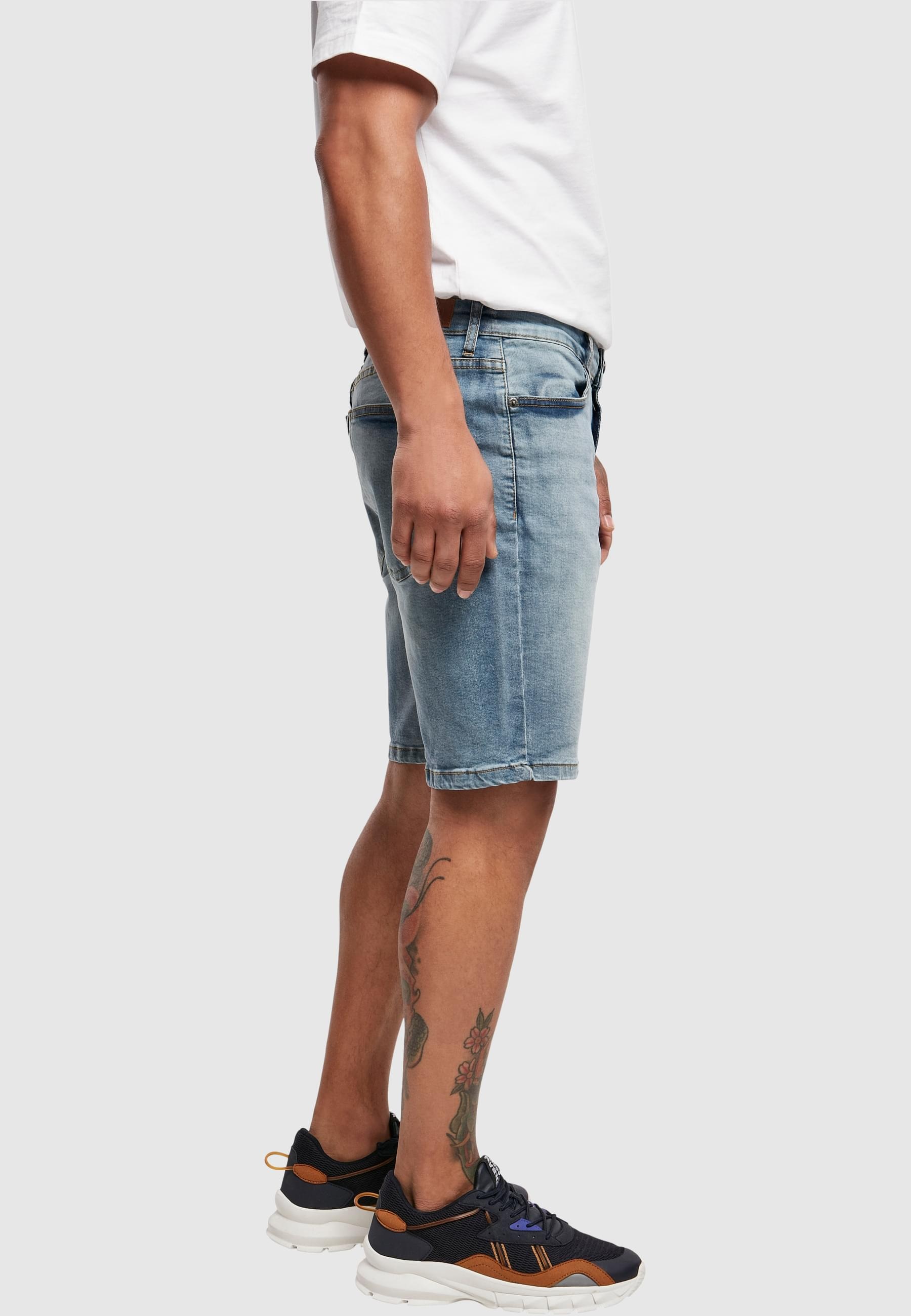 URBAN CLASSICS Stoffhose »Urban Classics Herren Relaxed Fit Jeans Shorts«, (1 tlg.)