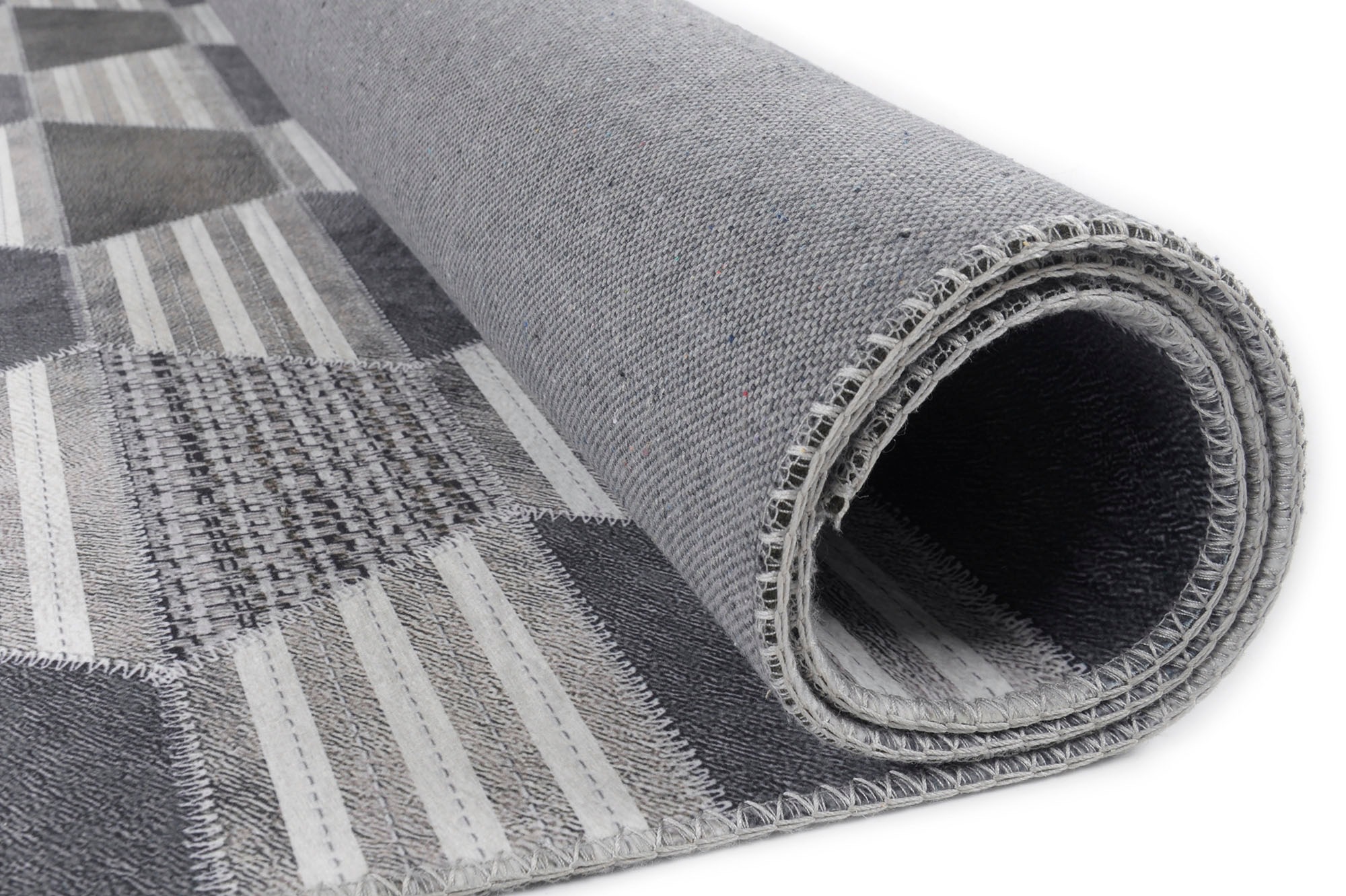 GINO FALCONE SERENA 77 Rug Gray 80x150cm 3