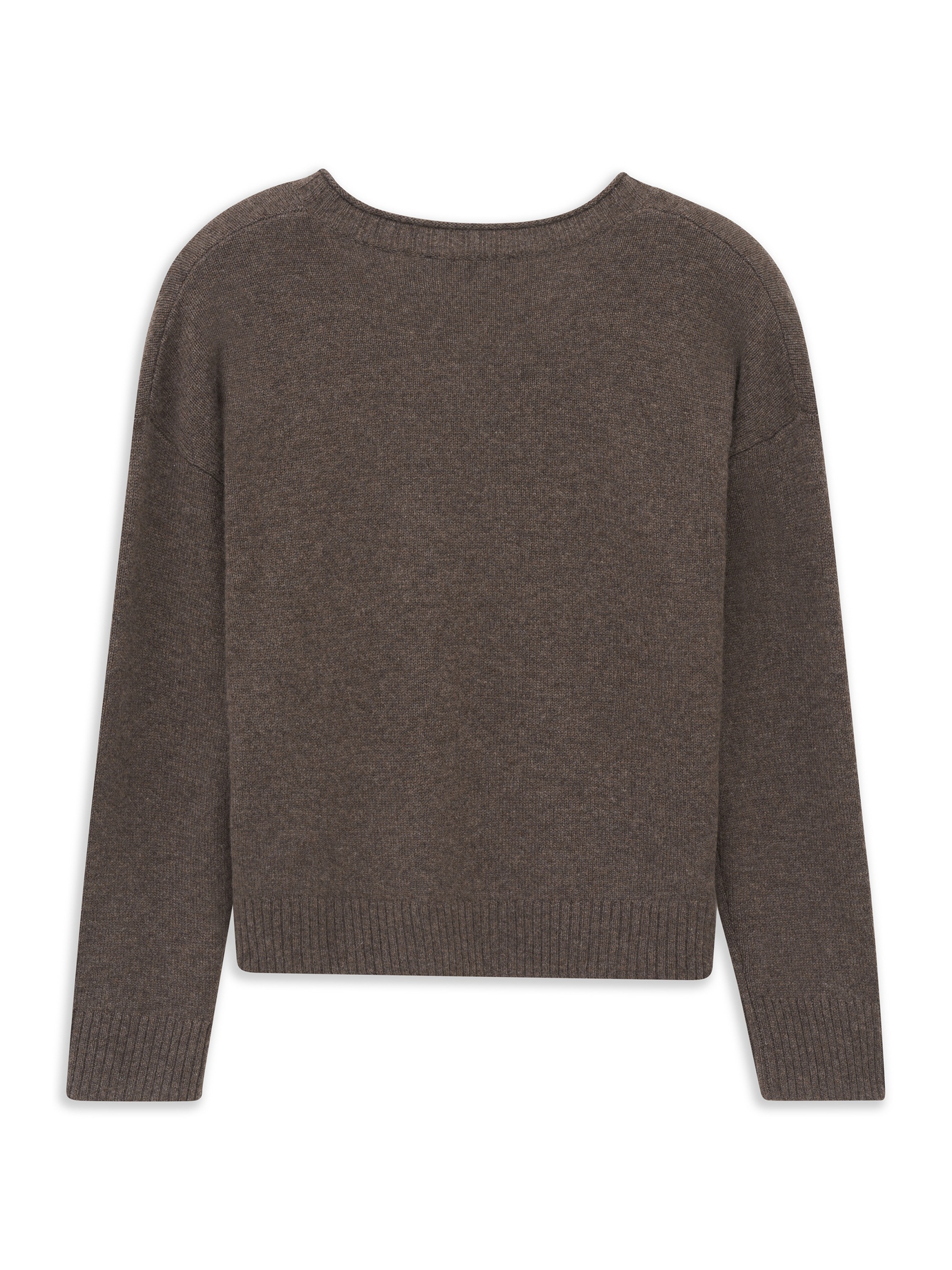 bugatti V-Ausschnitt-Pullover »Regular Fit« V-Ausschnitt Regular Fit Kaschmir