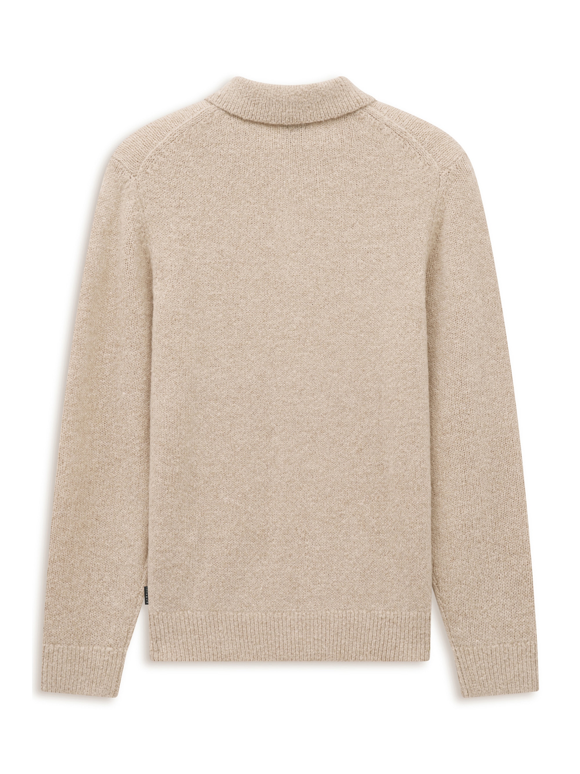 bugatti Poloshirt »Regular Fit« Regular Fit Wollmix Langarm