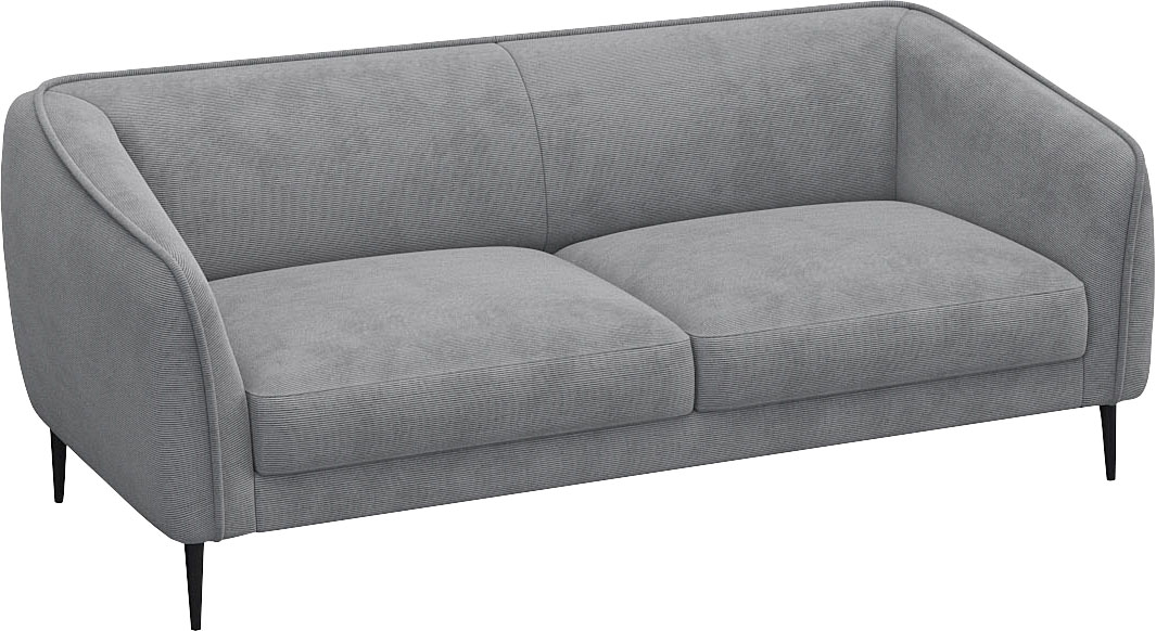 Thumbnail - FLEXLUX 2,5-Sitzer "Belle Designsofa, Couch, bequem durch Kaltschaum im Sitz" Skandinavisches Design, In hochwertiger Ve...