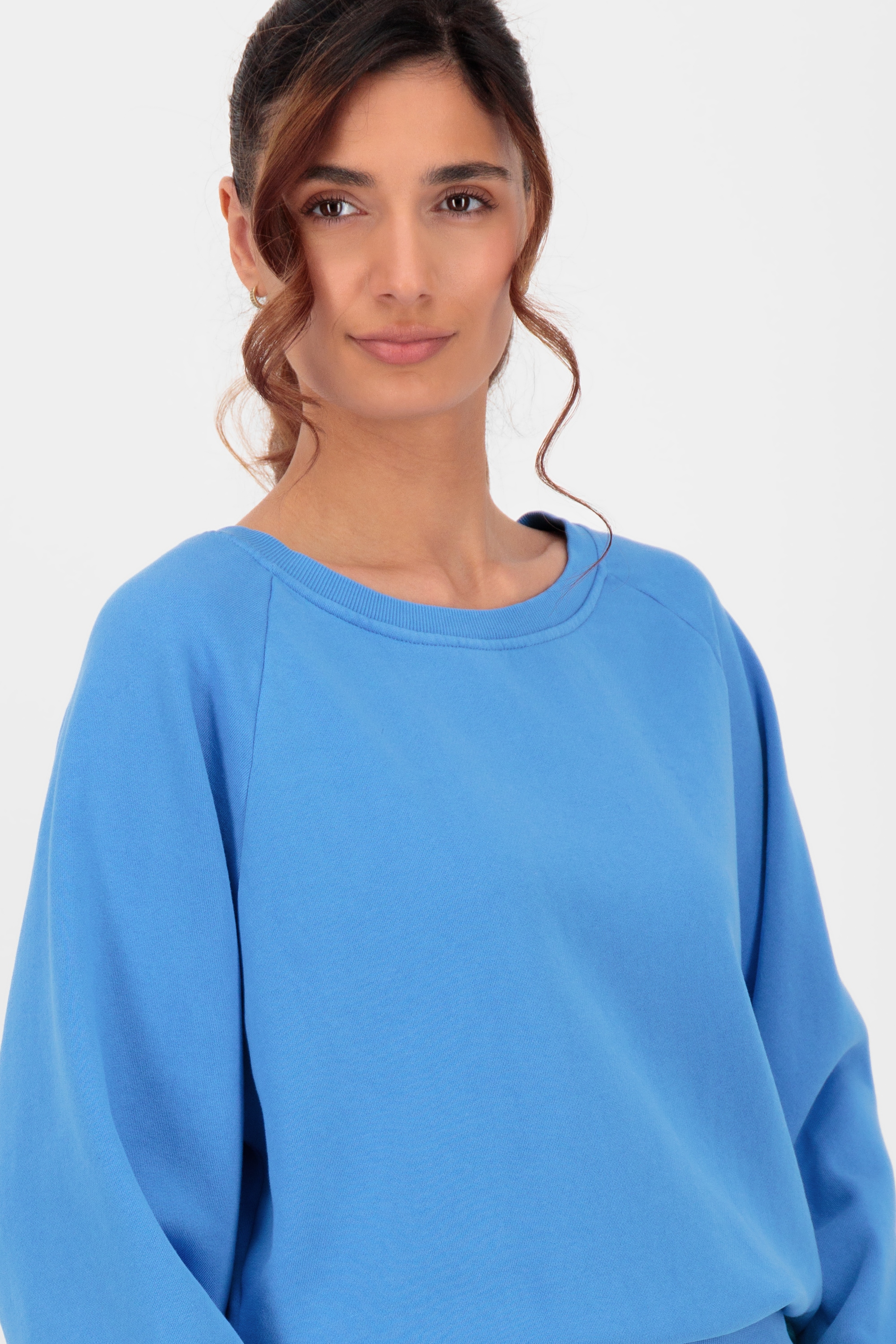 Alife & Kickin Sweatshirt »Damen TeonaAK A«, Basic Pullover mit Rundhalsausschnitt