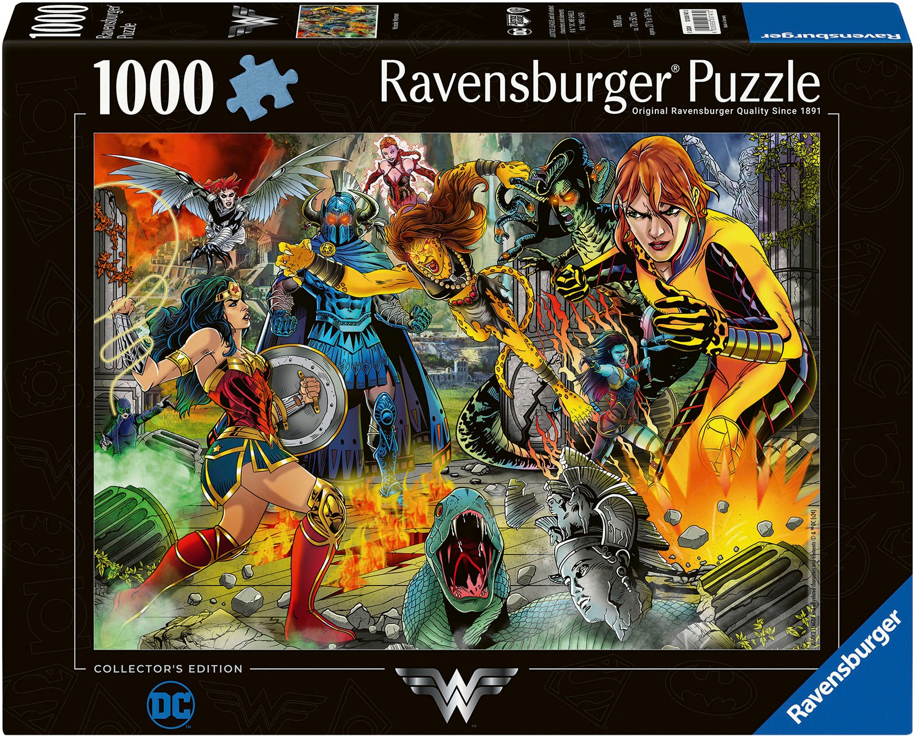 Ravensburger Puzzle »Collector's Editon, DC, Wonder Woman«, Made in Germany; FSC® - schützt Wald - weltweit