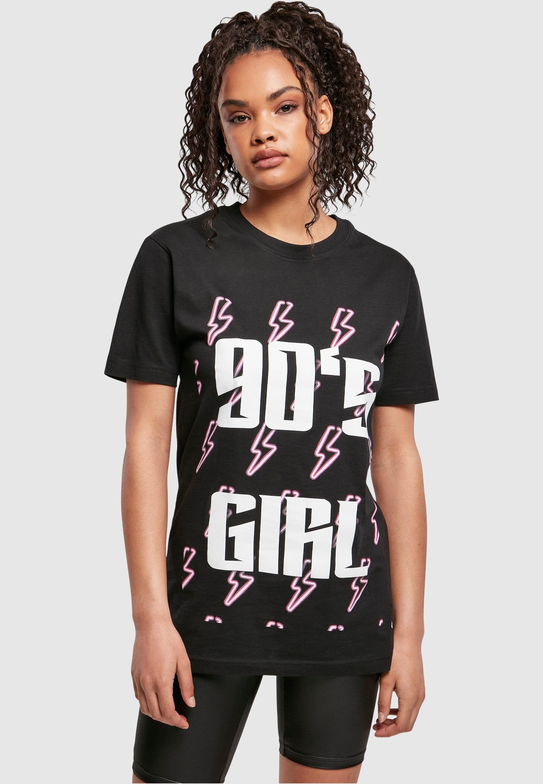 MisterTee Kurzarmshirt »MisterTee Damen Ladies 90ies Girl Tee«, (1 tlg.)
