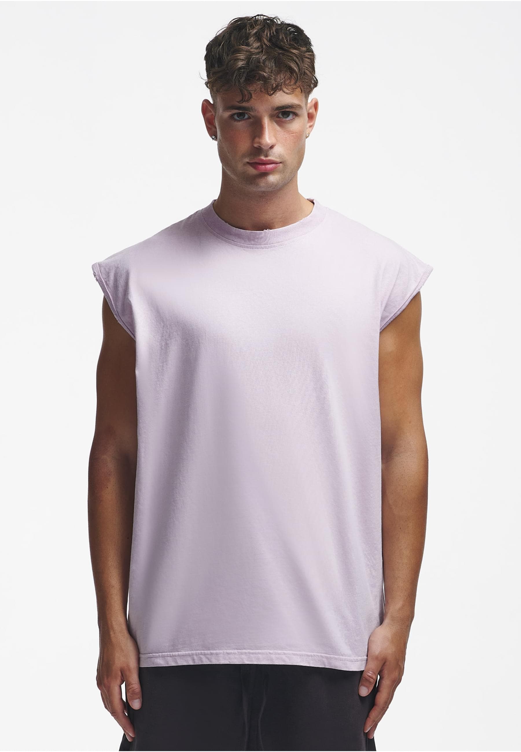 2Y Studios Tanktop »2Y Studios Herren 2Y Globus Oversize Sleeveless Shirt«, (1 tlg.)