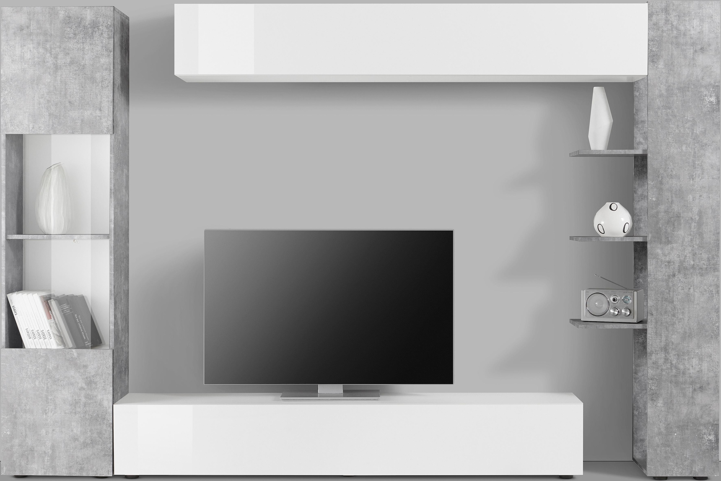 OTTO home Wohnwand "Sorano" Set, 4 Stk. tlg. günstig online kaufen