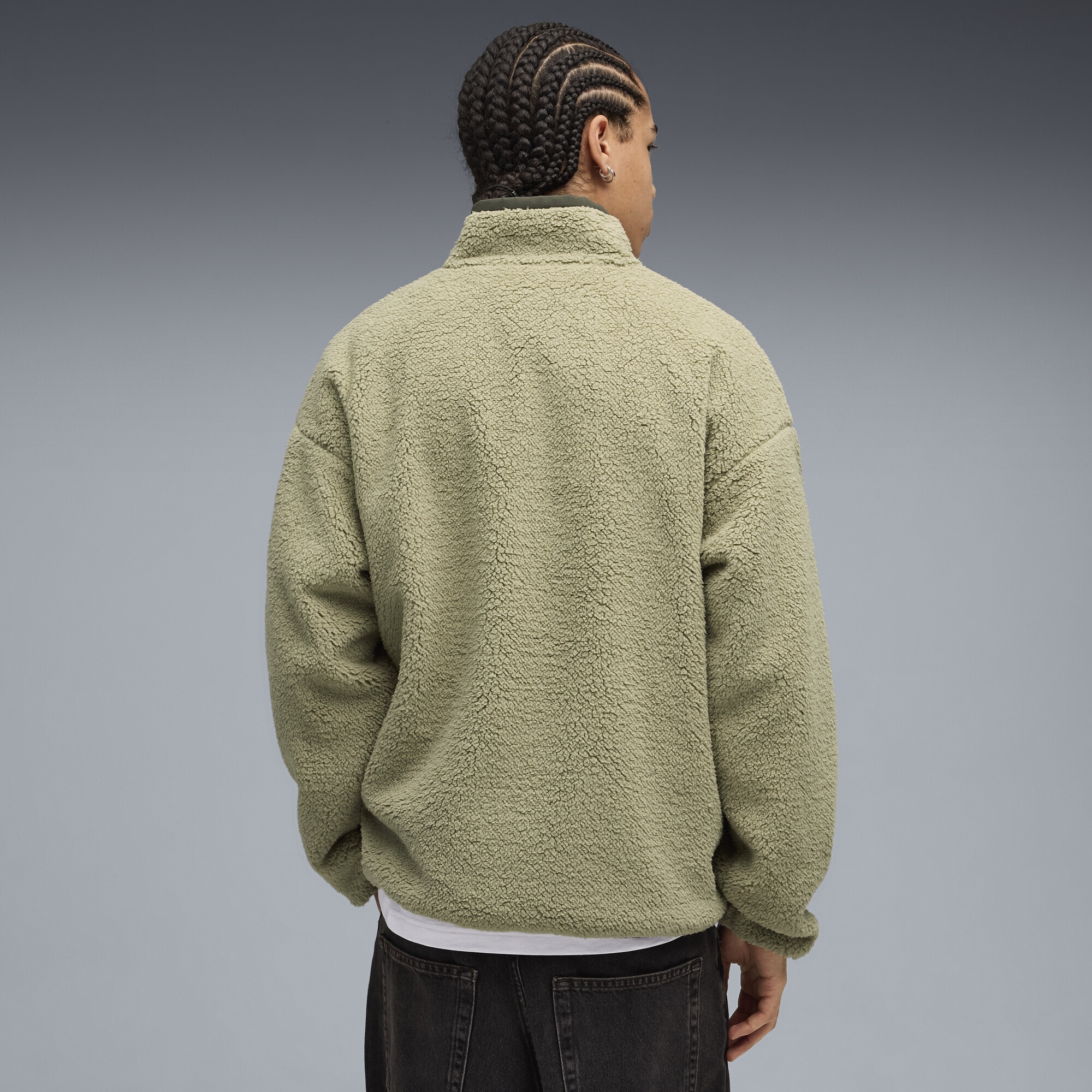 PUMA Winterjacke »Hybrid Sherpa Wendbare Jacke Herren«