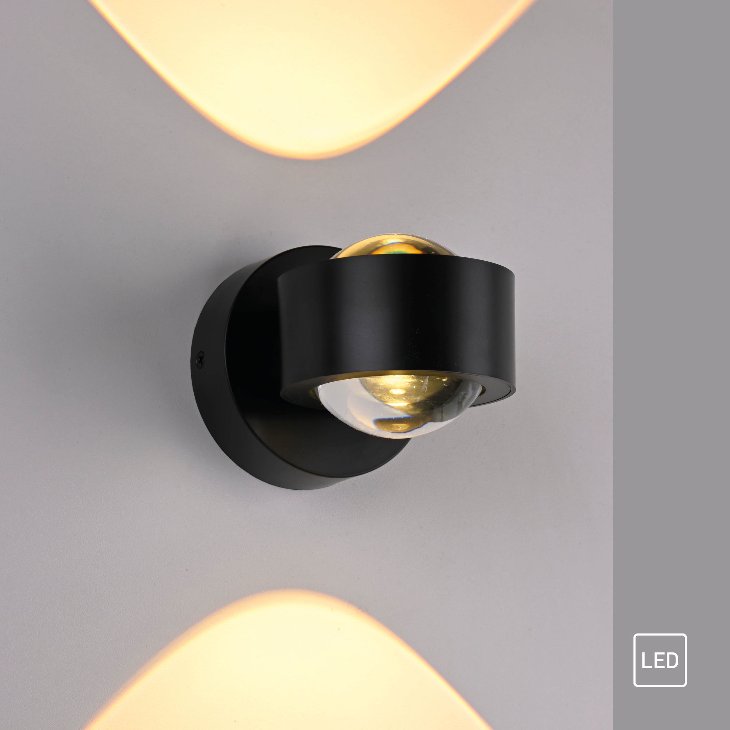 SCHÖNER WOHNEN-Kollektion LED Wandleuchte »CHIA« LED-Board 1 Stk. Warmweiß SCHÖNER WOHNEN Kollektion, Up- und Downlight
