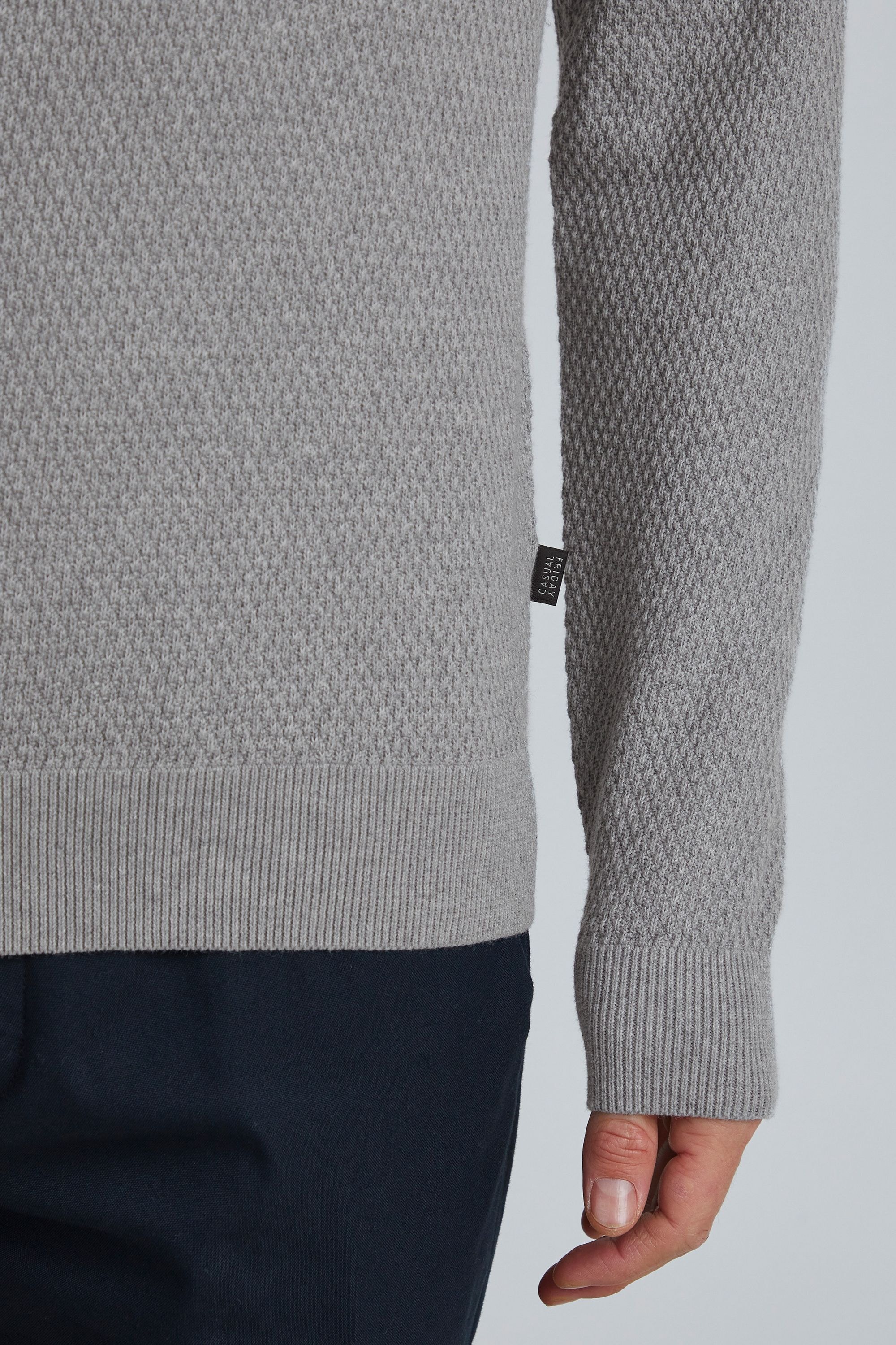 Casual Friday Strickfleece-Pullover »Strickpullover CFKarlo«