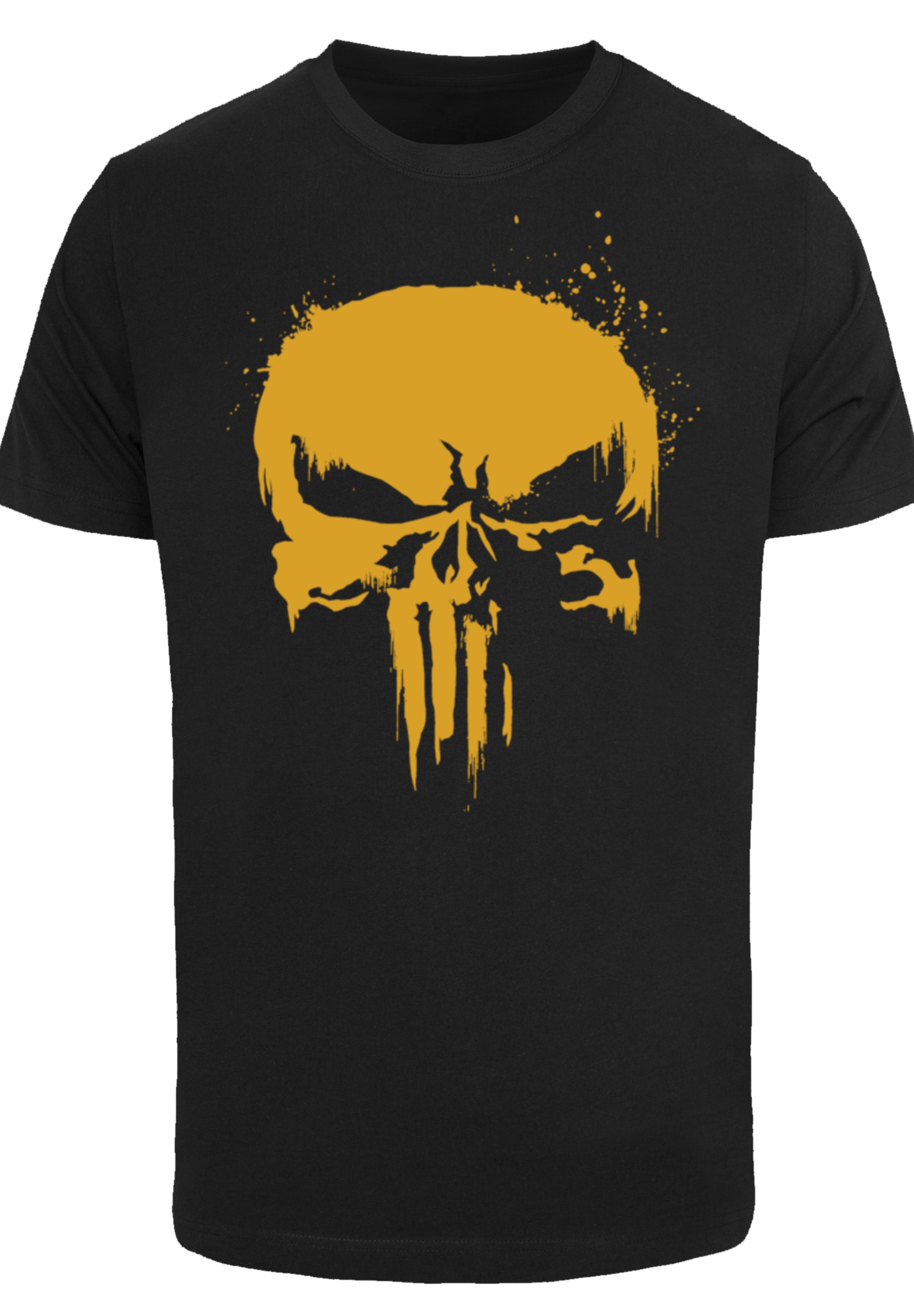 F4NT4STIC T-Shirt »Marvel Punisher Gold«, Premium Qualität
