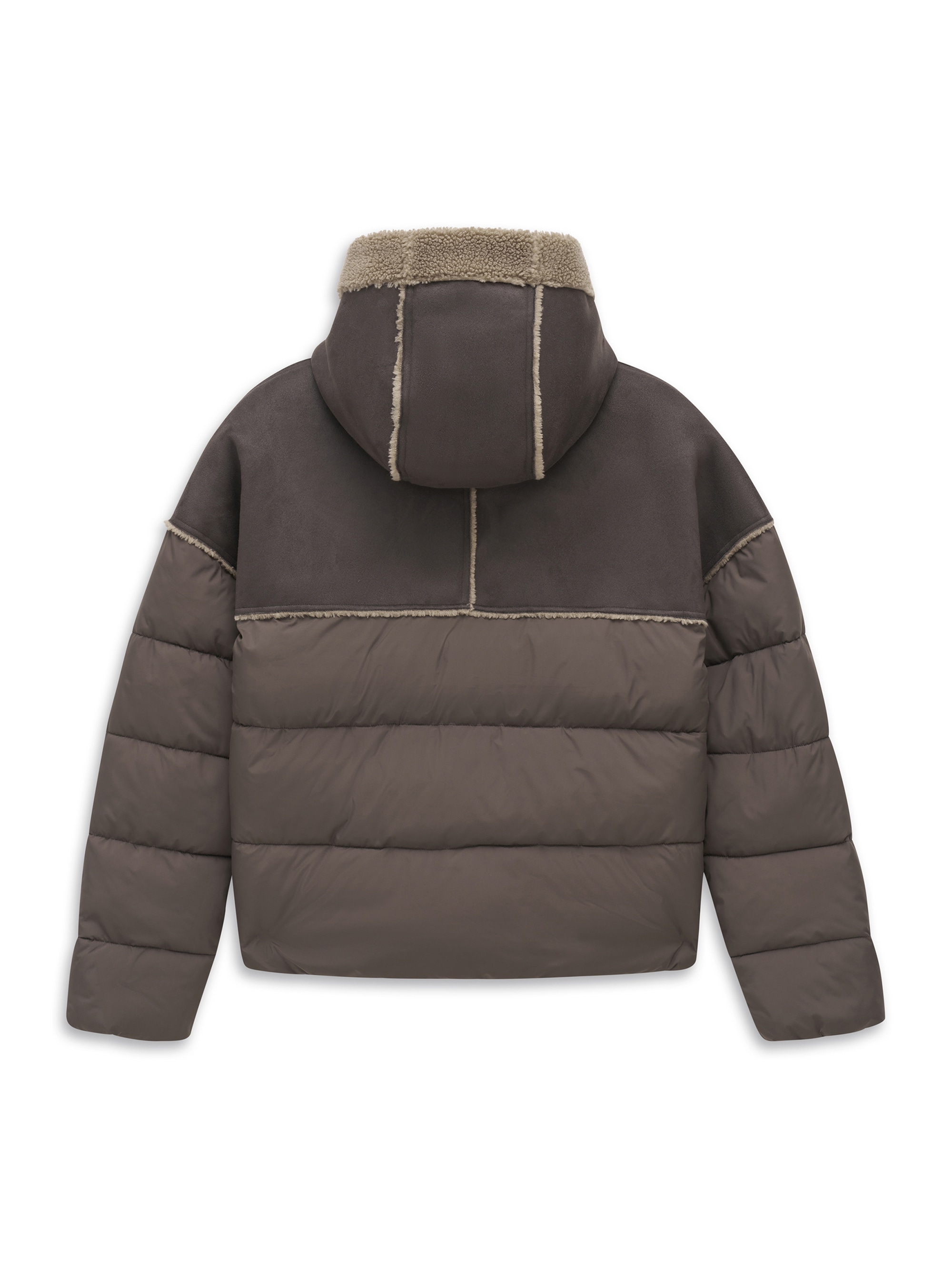 bugatti Kurzjacke »Regular Fit« mit Kapuze Regular Fit Sorona Kapuze Materialmix