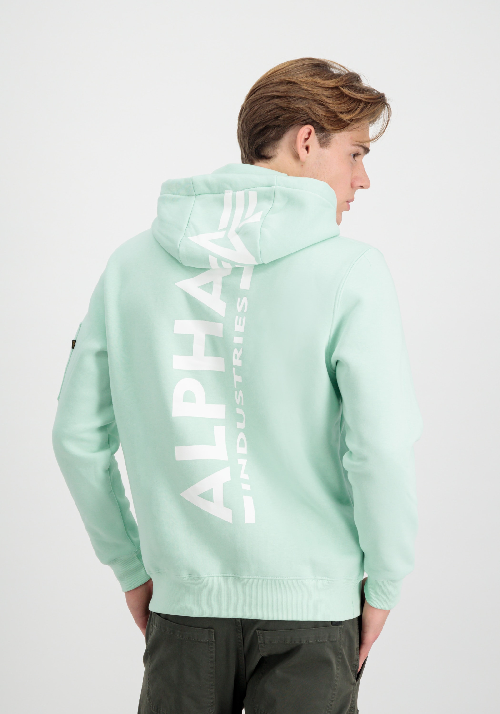 Alpha Industries Hoodie »Alpha Industries Men - Hoodies Backprint Hoodie «