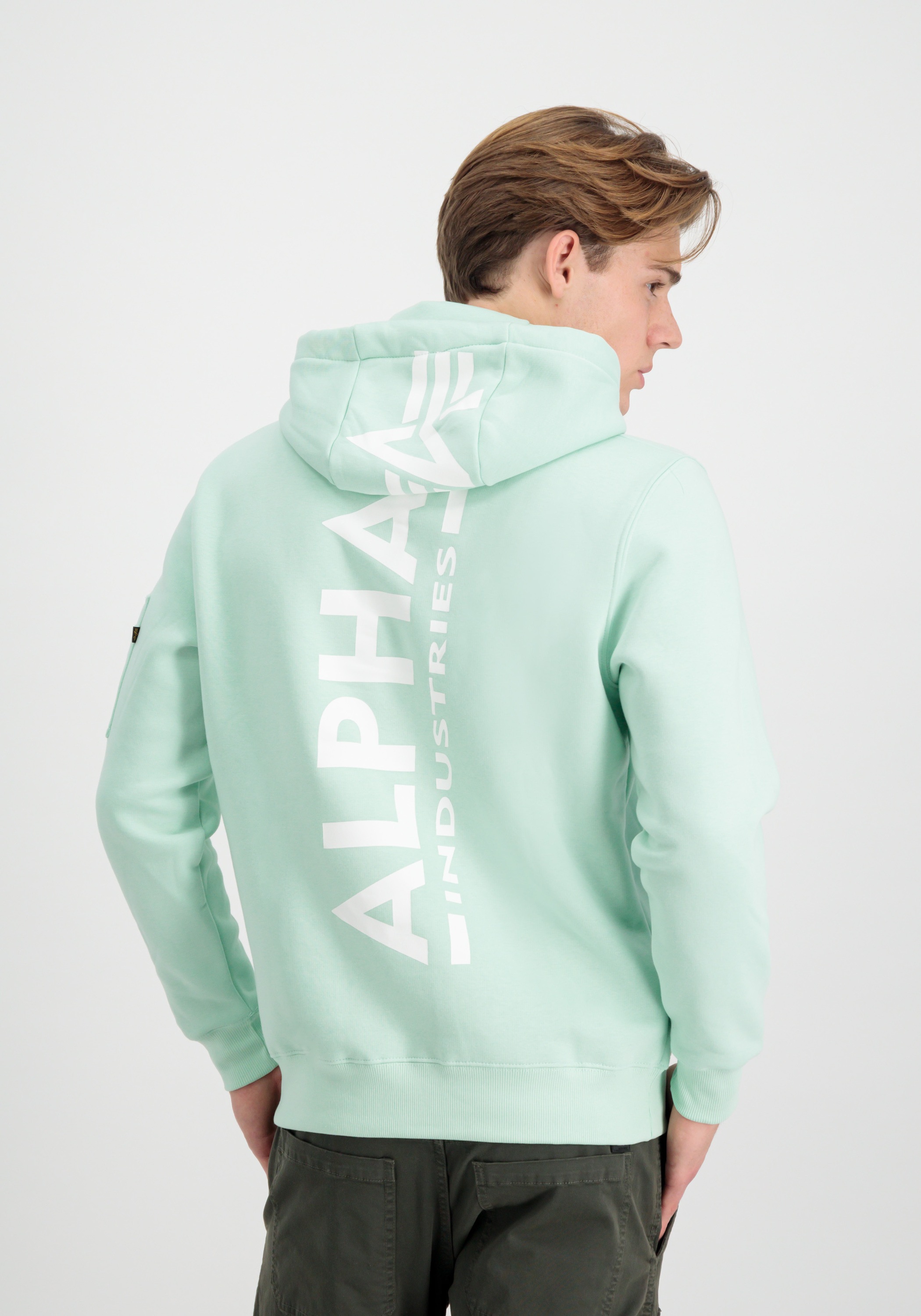 Alpha Industries Hoodie "Alpha Industries Men - Hoodies Back Print Hoodie" günstig online kaufen