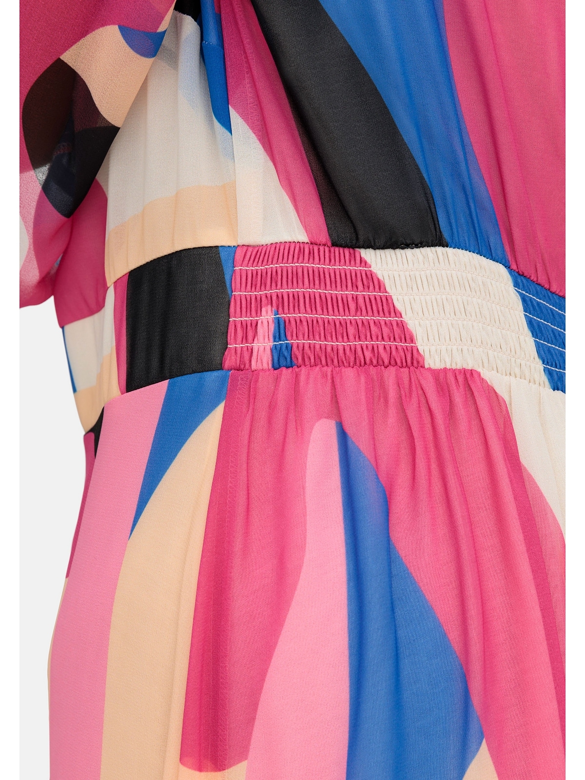Sheego Sommerkleid »Große Größen«, mit Grafikprint, im Lagenlook