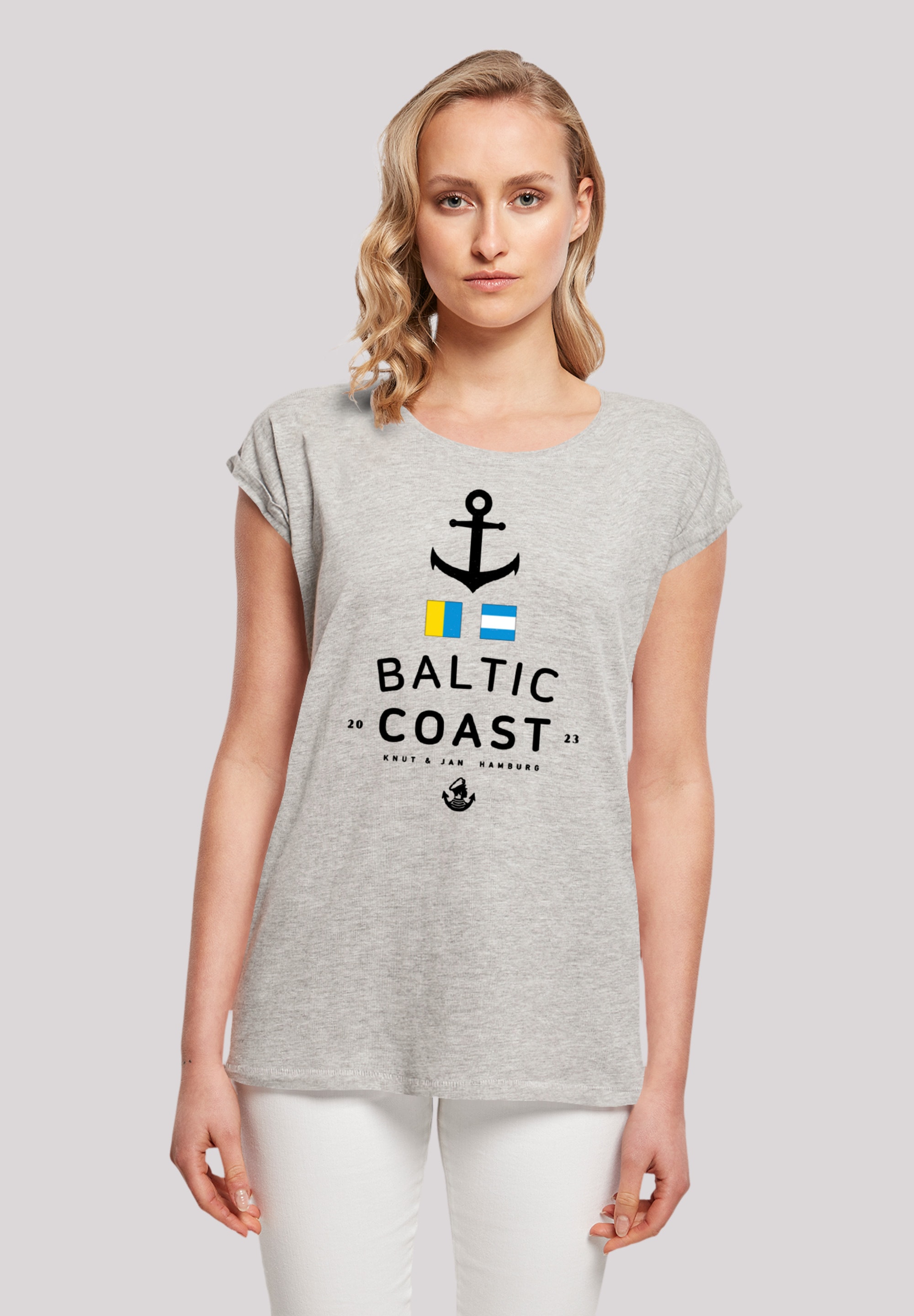 F4NT4STIC T-Shirt "Ostsee Flaggen", Print günstig online kaufen