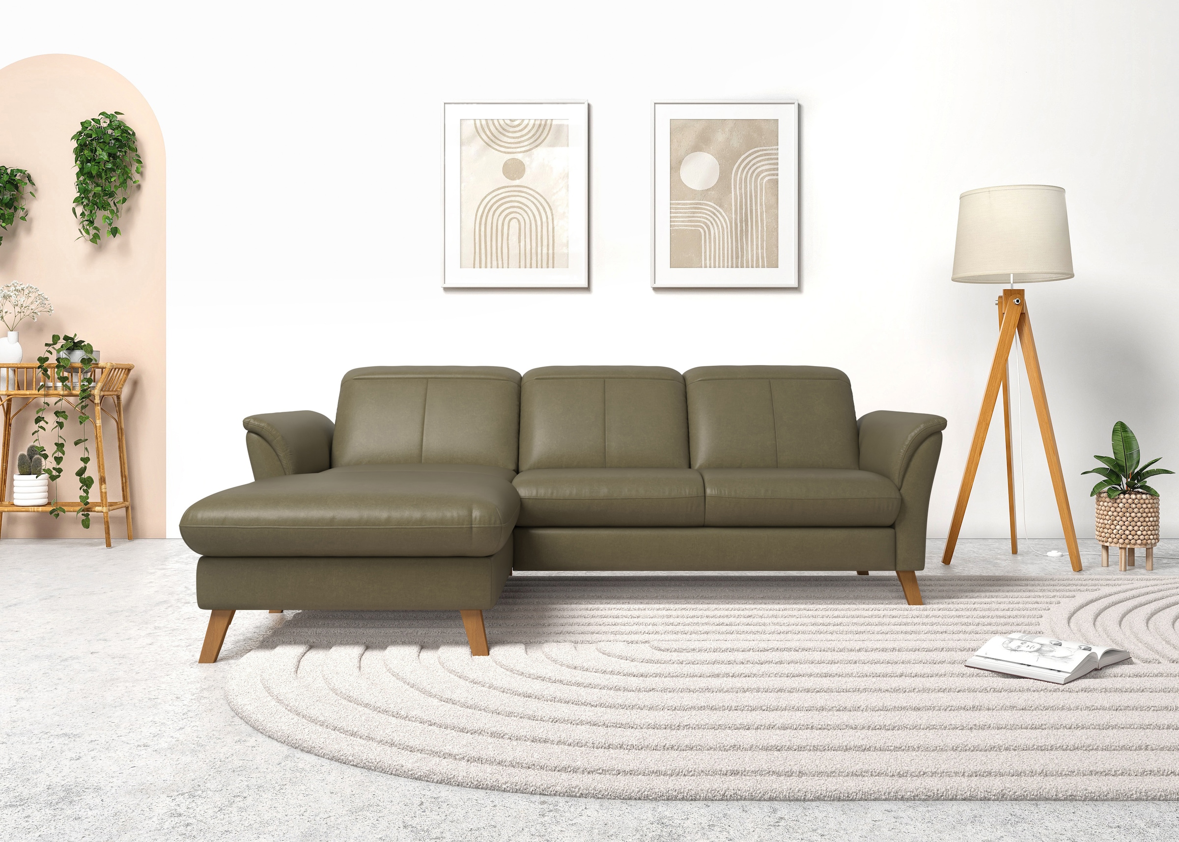 sit&more Ecksofa "Romero L-Form", wahlweise mit oder ohne Relax-Funktion, B günstig online kaufen