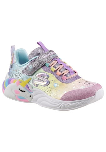 Sneaker »UNICORN DREAMS«, mit Blinkfunktion, Freizeitschuh, Halbschuh, Schnürschuh