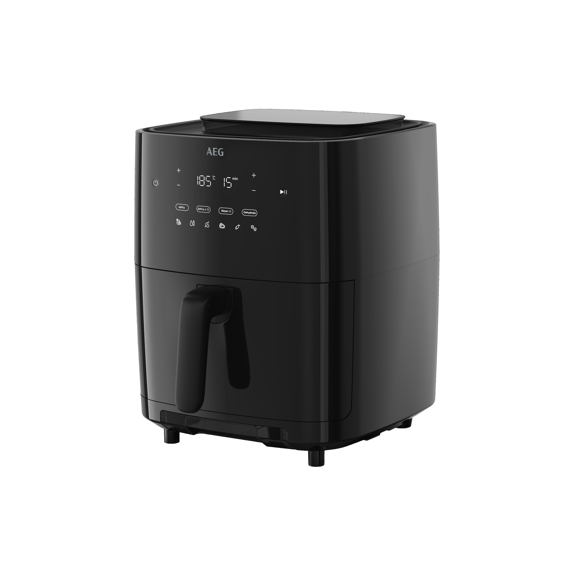 AEG Heißluftfritteuse "8000 (AAF7SB) 10 voreingestellte Funktionen" 1700 W günstig online kaufen