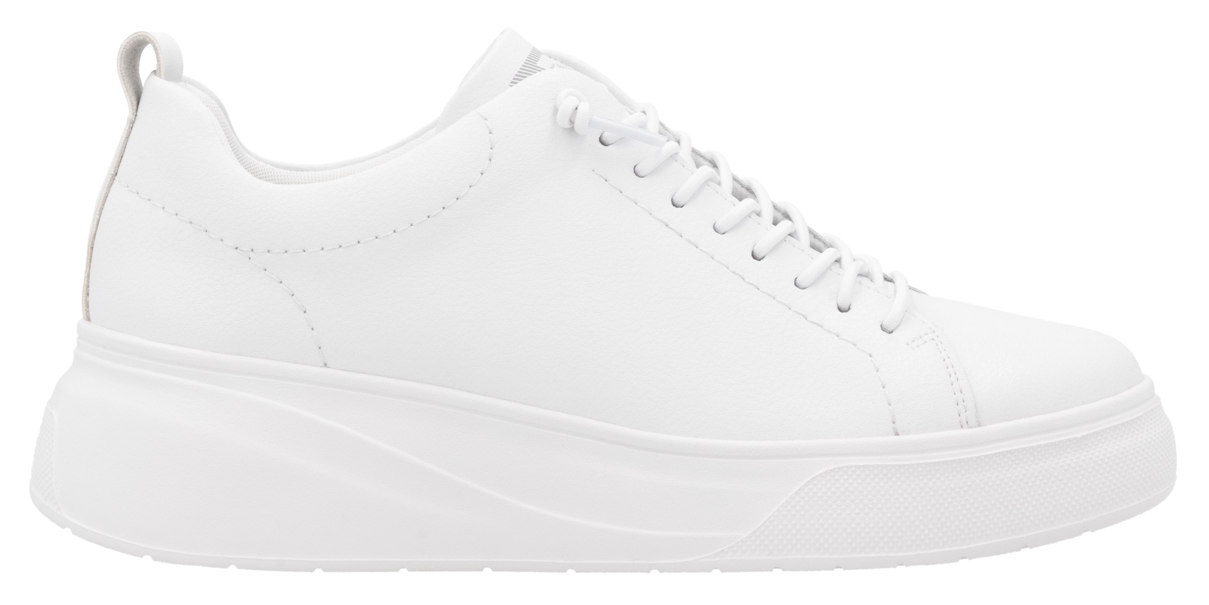 RIEKER Sport Plateausneaker, Freizeitschuh, Halbschuh, Schnürschuh mit Schaftrandpolsterung