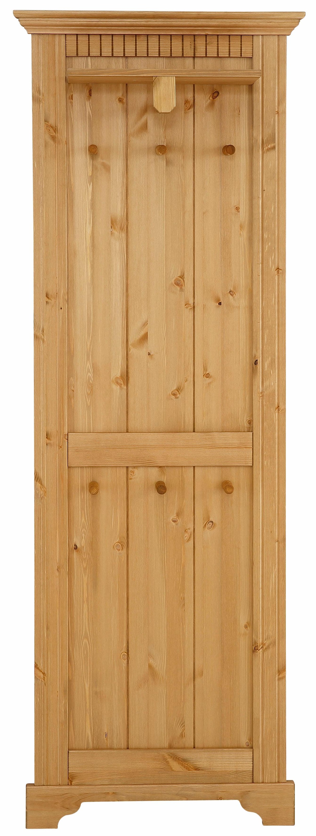 Home affaire Garderobenpaneel "Rustic", aus massiver Kiefer, Höhe 190 cm, m günstig online kaufen