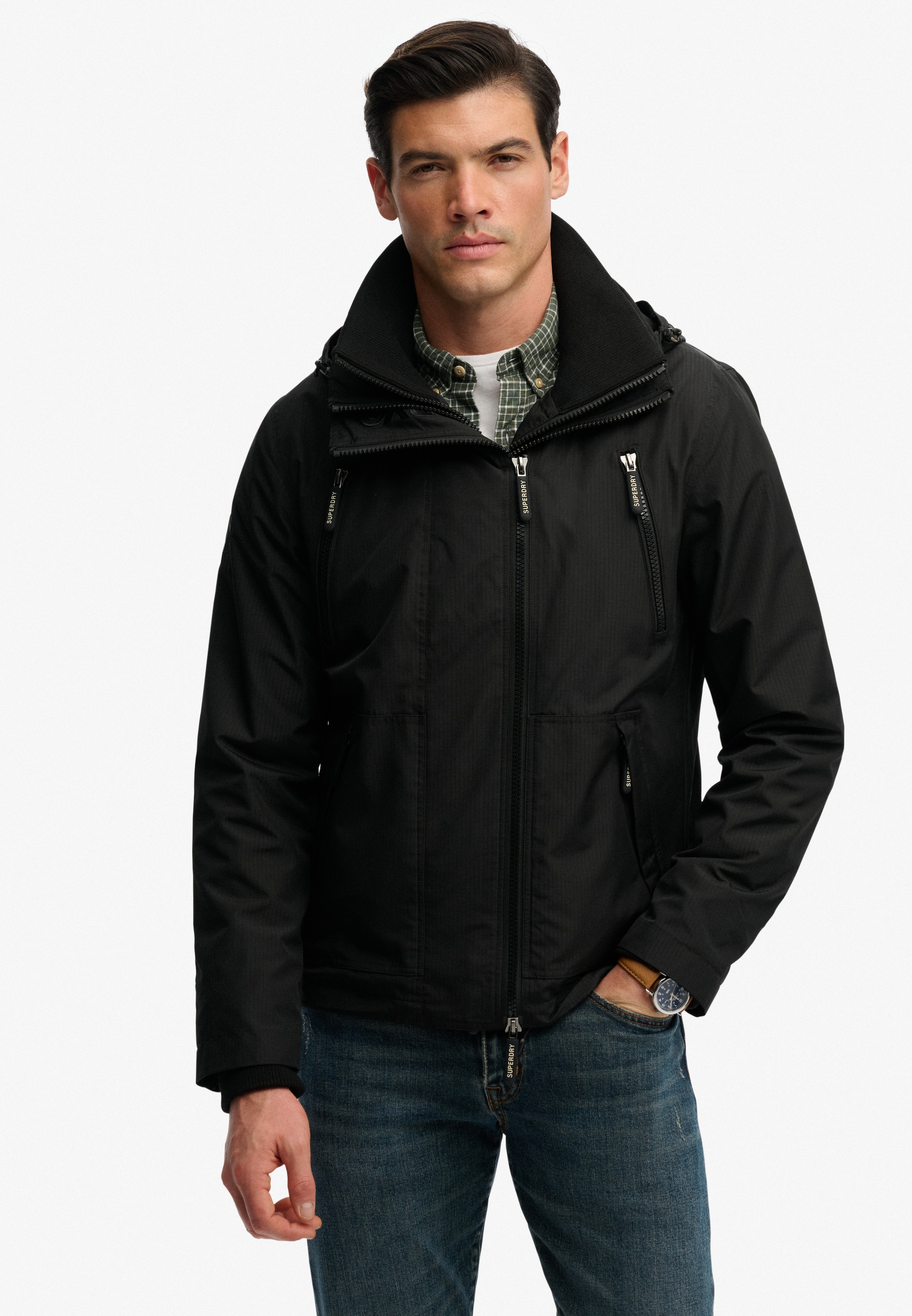 Superdry Windbreaker "HOODED MTN WINDBREAKER JACKET" mit Kapuze günstig online kaufen