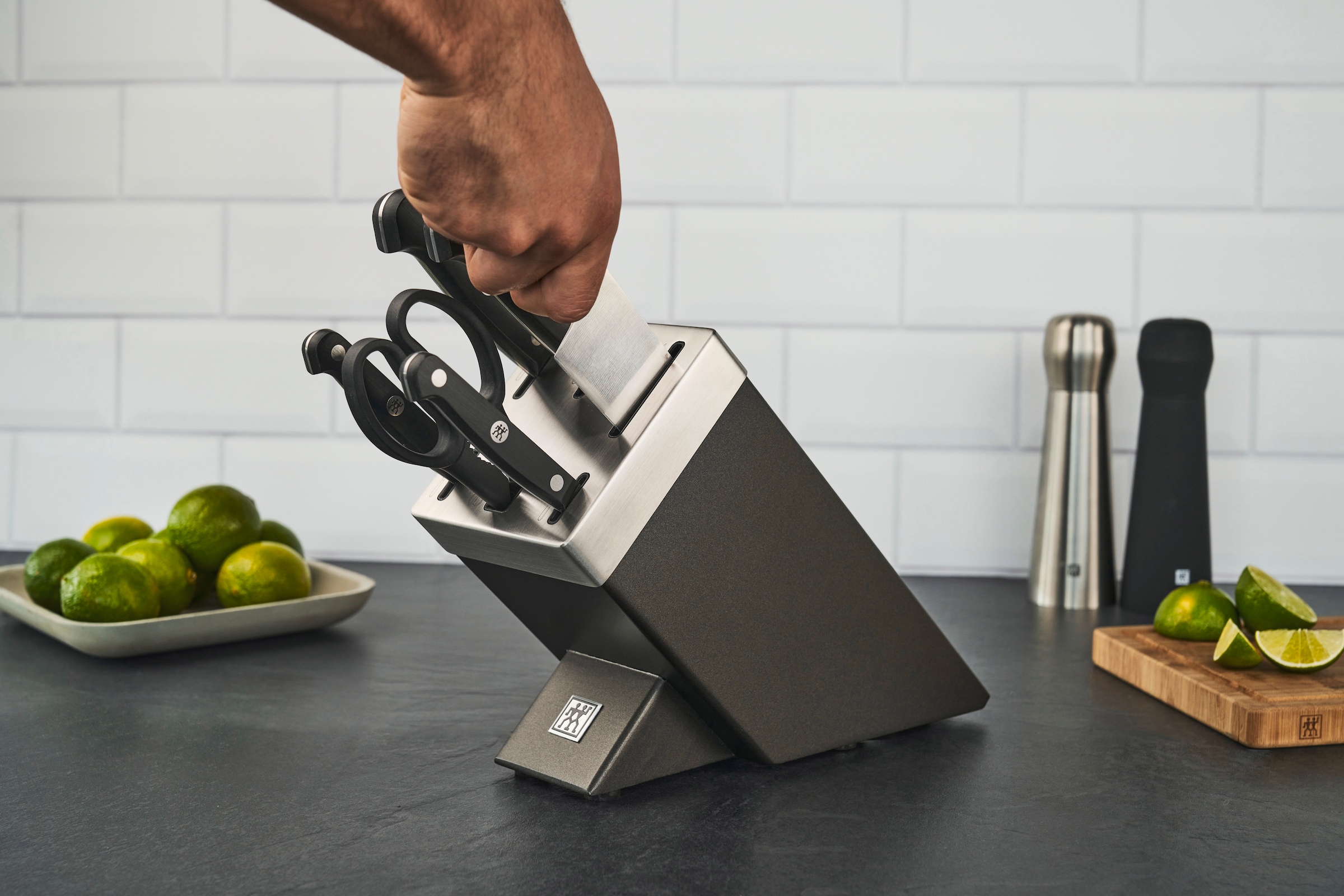 Zwilling Messerblock »Gourmet«, 7 tlg., selbstschärfend