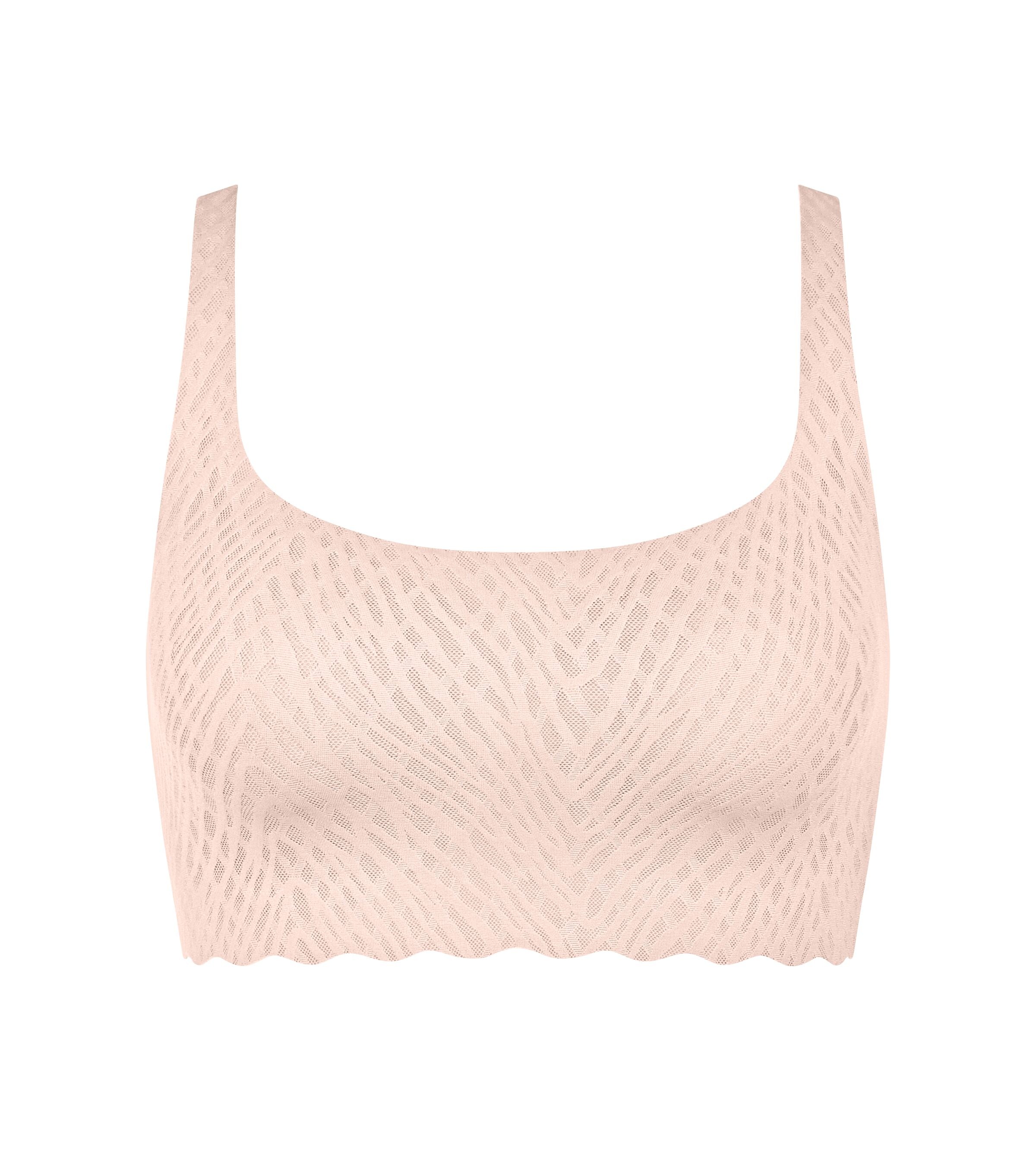 sloggi Bustier "ZERO Feel Bliss Top" unsichtbar mit Spitzenoptik günstig online kaufen