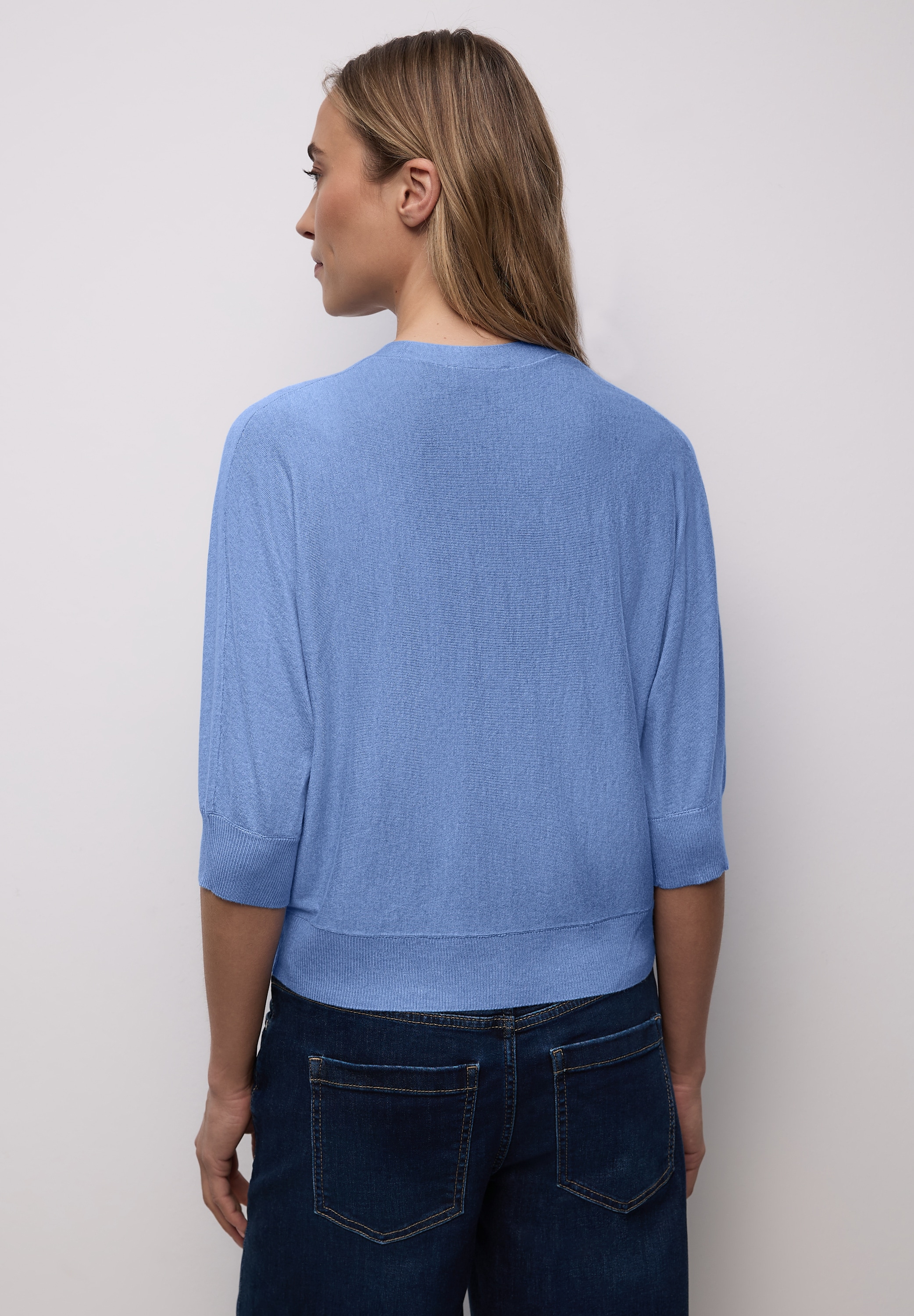 STREET ONE Strickjacke mit V-Ausschnitt