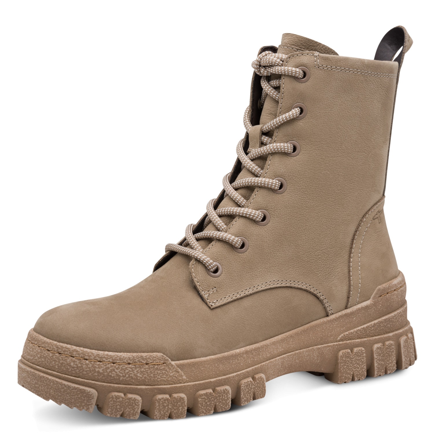 Tamaris Schnürstiefelette  Blockabsatz, Schnürboots mit Anziehlasche