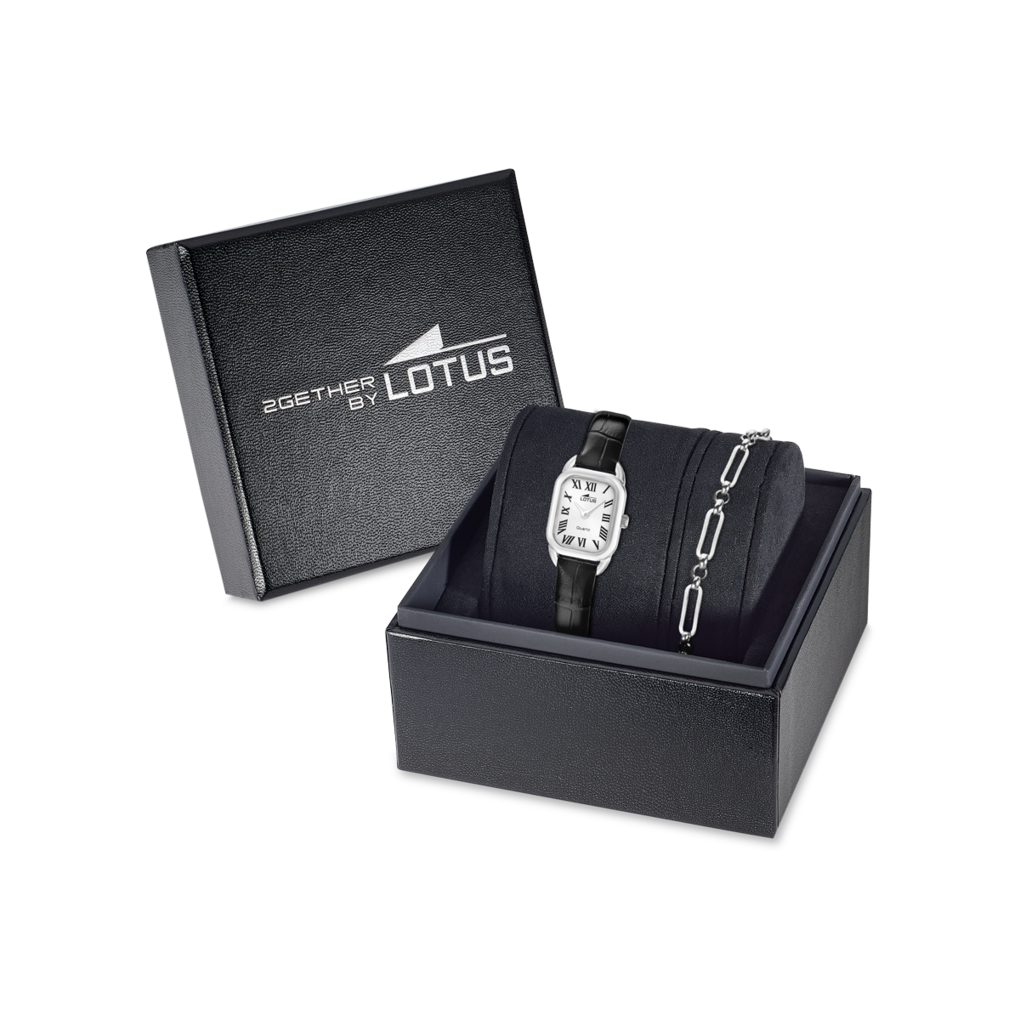 Lotus Quarzuhr »2Gether« Armbanduhr, Damenuhr, Lederarmband, Ideal auch als Geschenk, analog
