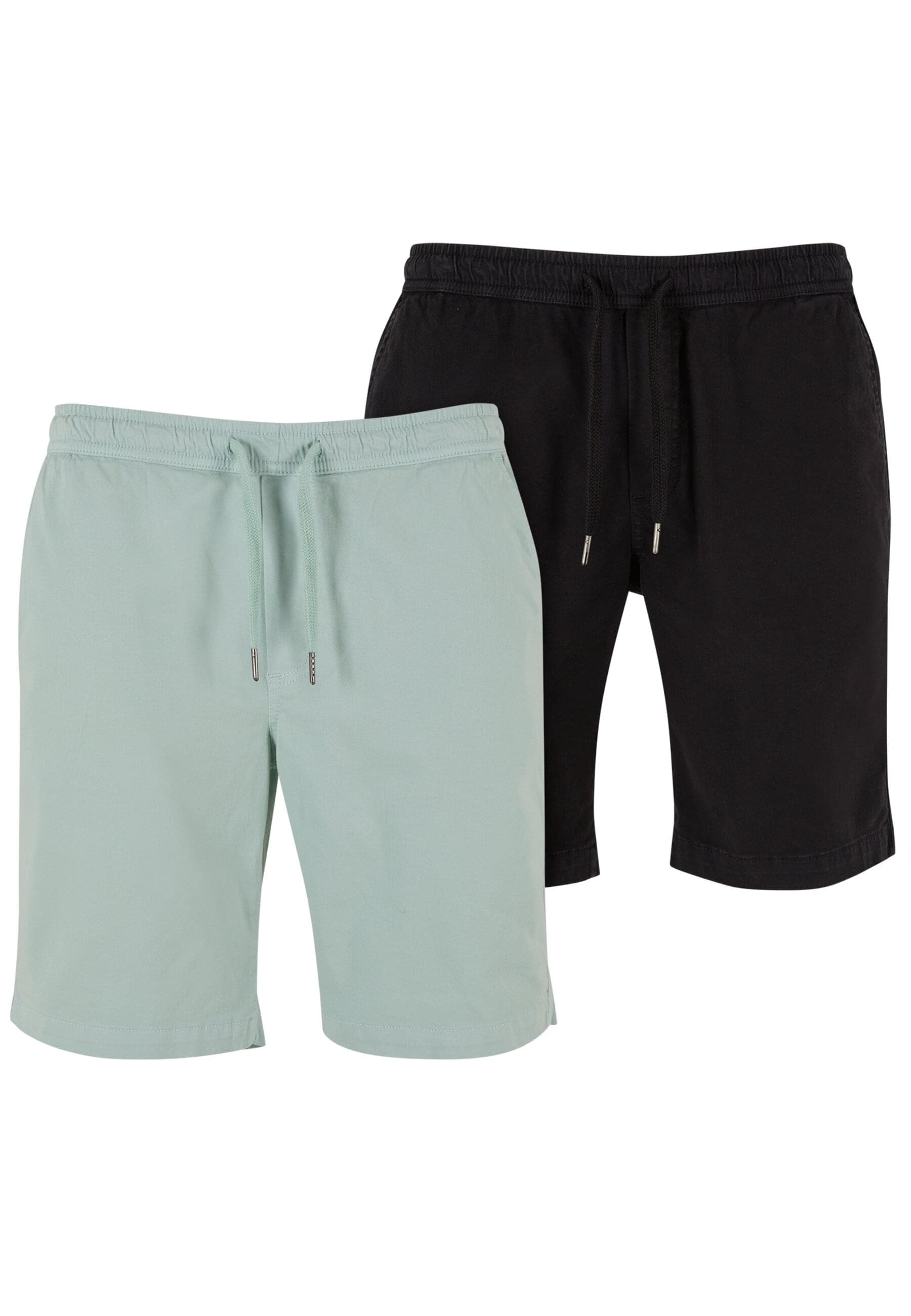 URBAN CLASSICS Shorts "Urban Classics Stretch Twill Joggshorts 2-Pack", (1 günstig online kaufen