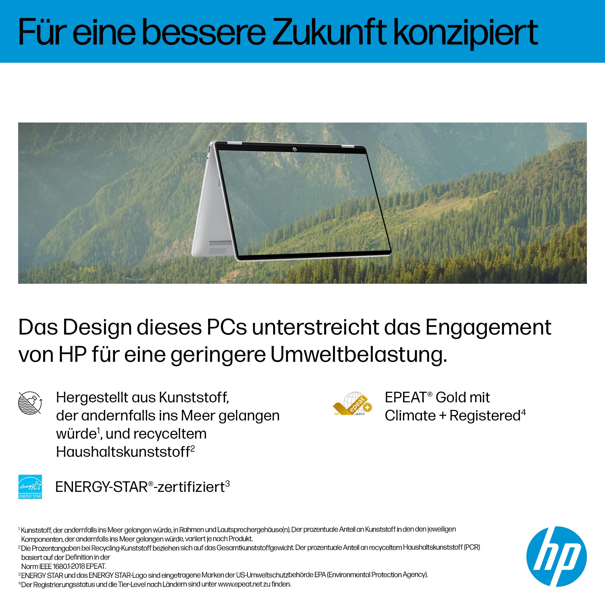 HP Convertible Notebook »OmniBook 5 Flip 14-fp0250ngx« 35,56 cm / 14 ″ Intel Core 5 Intel Graphics 256 GB SSD