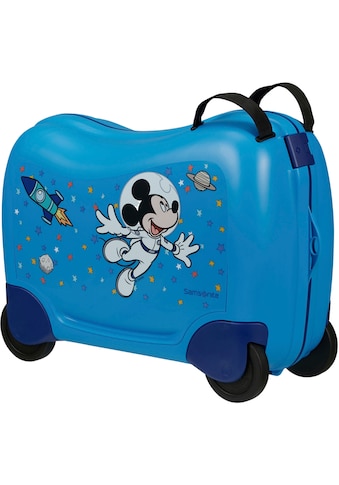 Kinderkoffer »Dream2Go Ride-on Trolley, Disney Mickey Stars«, 4 Rollen, zum sitzen und...